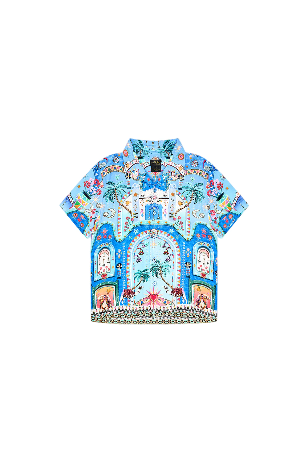 A Painted Village Boys Short Sleeve Shirt