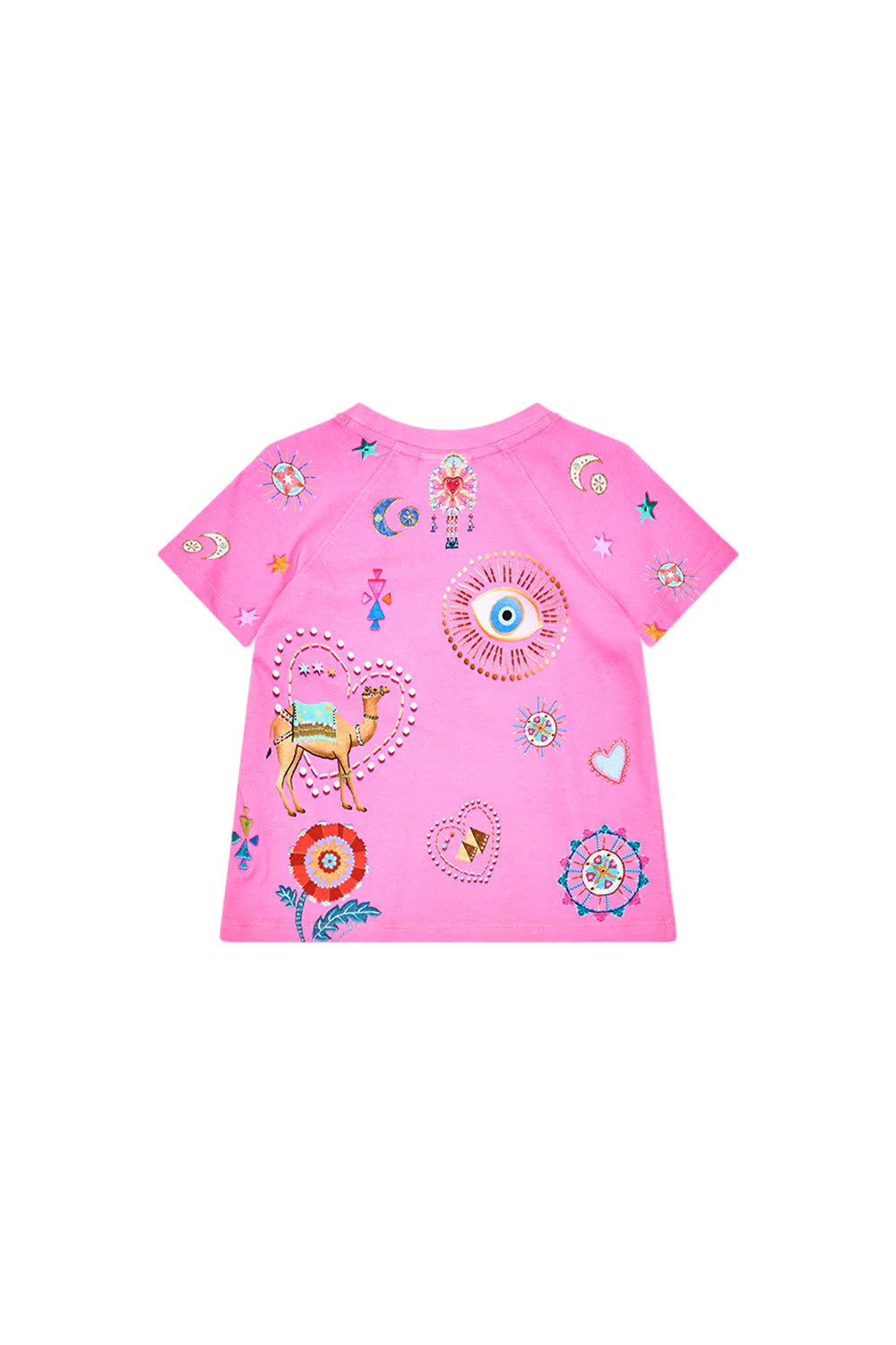 Rainbow Roads Kids Raglan Tee