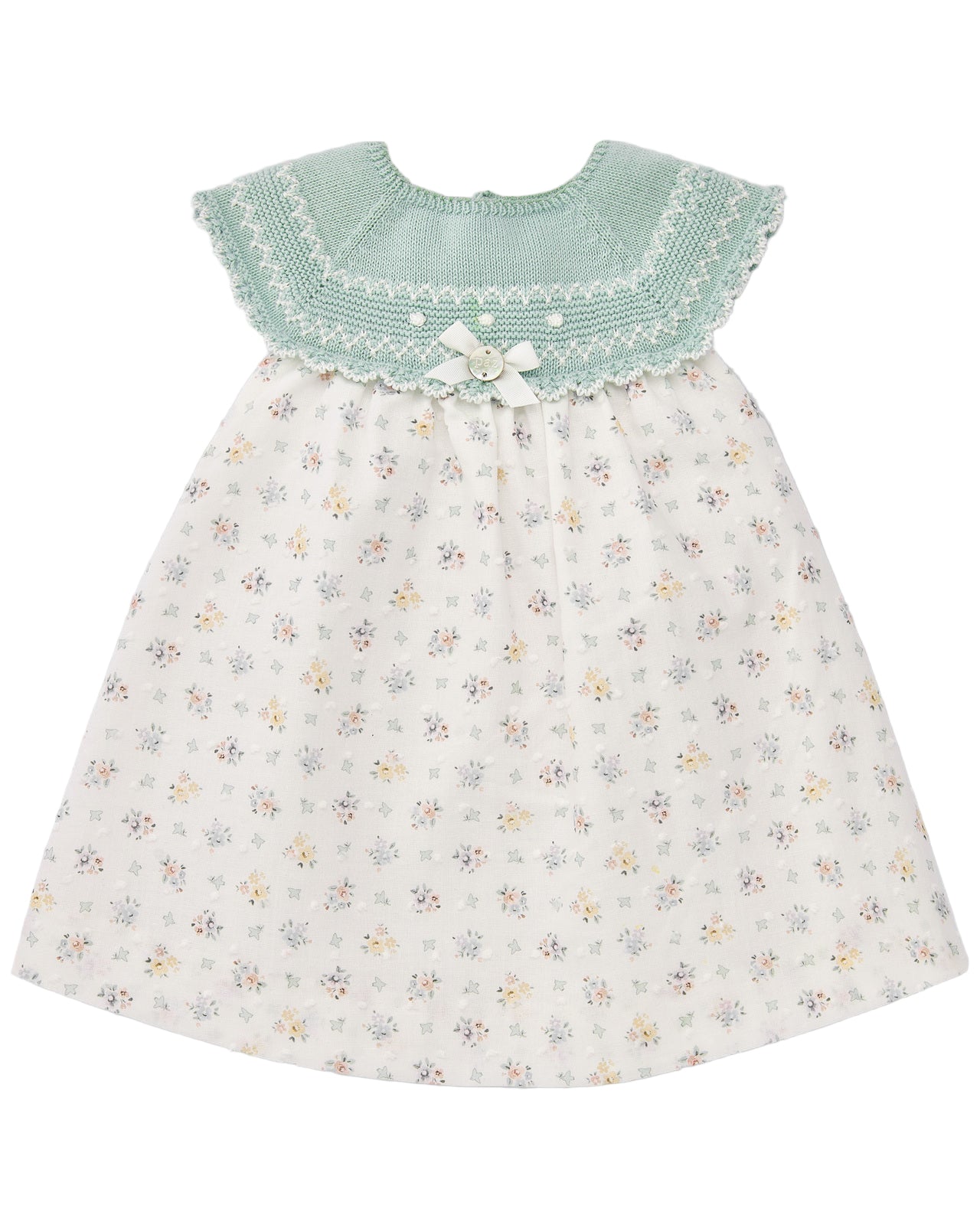 Knit Newborn Dress "Iris"