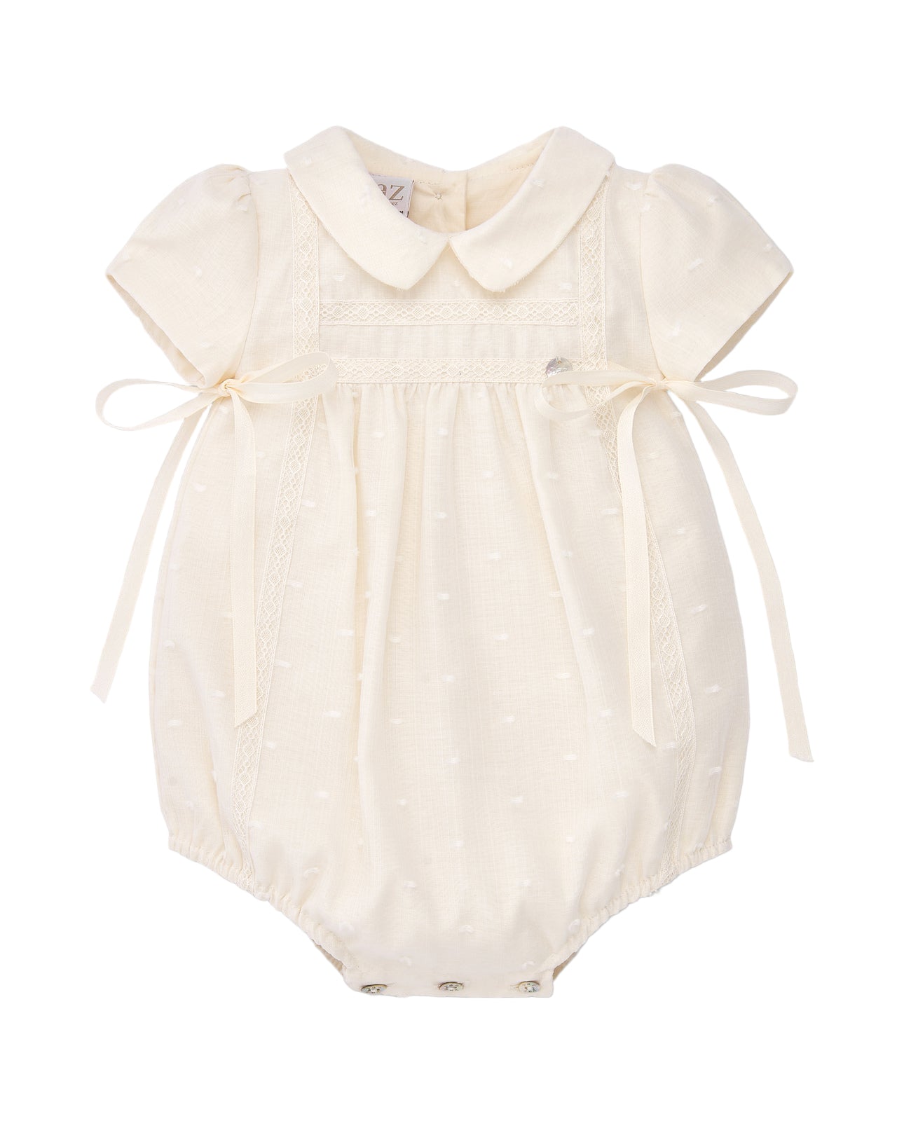 Woven Newborn Romper "Esencial" Paz Rodriguez