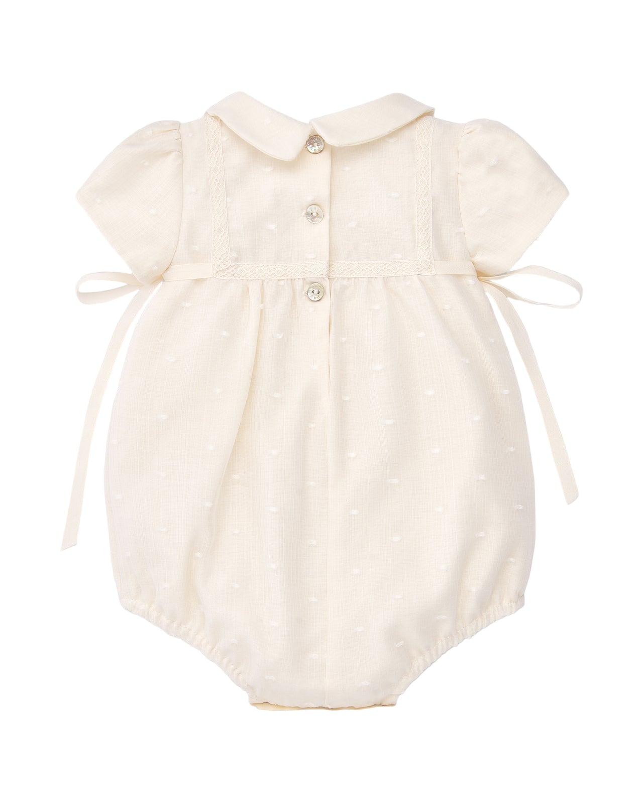 Woven Newborn Romper "Esencial" Paz Rodriguez