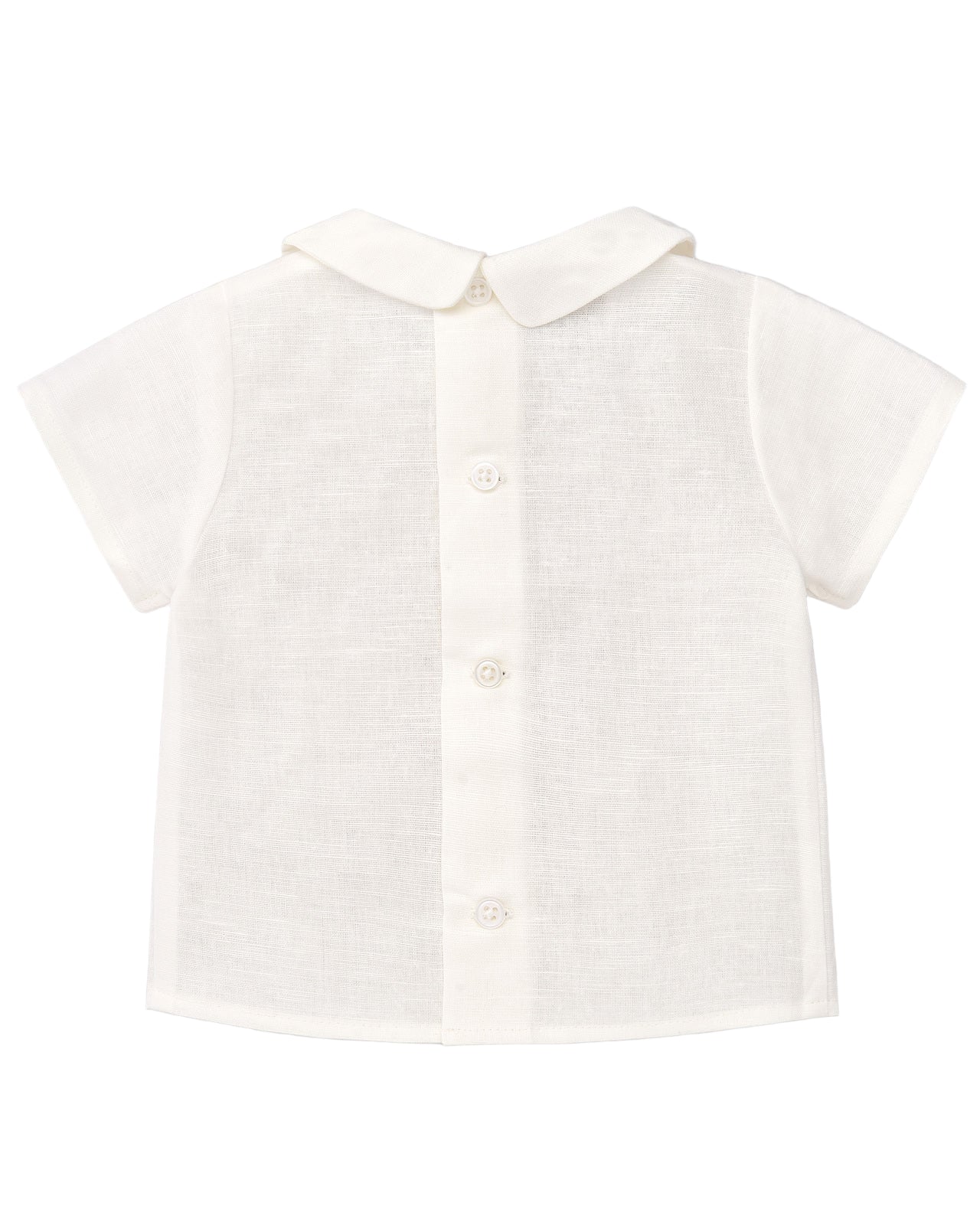 Cream Blouse and Trousers Set Paz Rodriguez