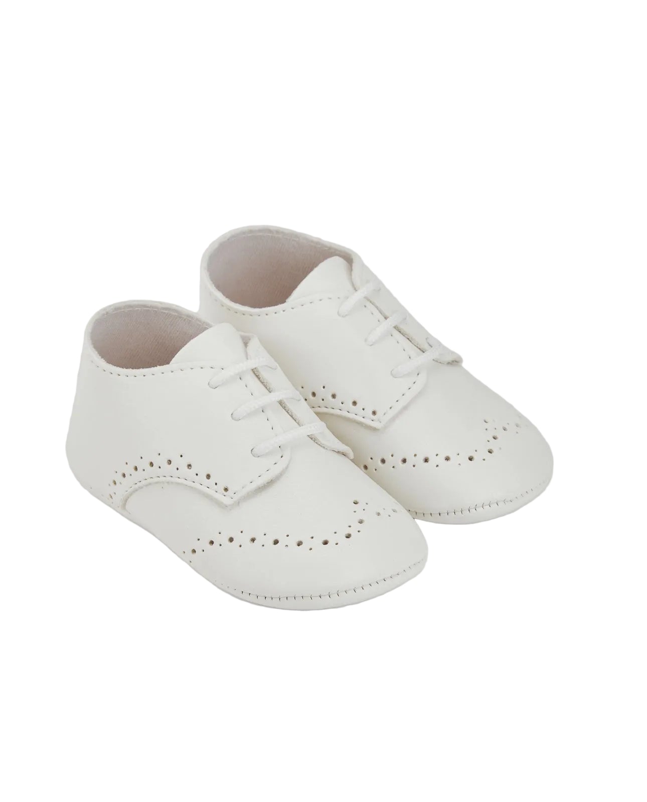 Woven Newborn Shoes Cream Paz Rodriguez