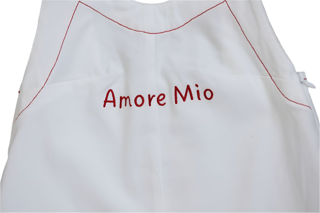 Bimba Overalls Rosso Lessi The Label