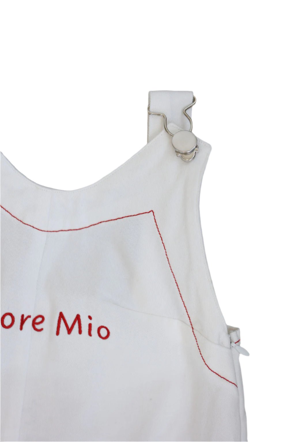 Bimba Overalls Rosso Lessi The Label