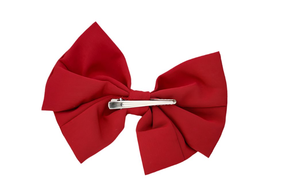 Discover the Alessia Bow in Rosso, a signature piece by Lessi the Label. Crafted for elegance, this extra-large bow makes your little one feel like royalty. Available in multiple colors to complement any style. Enjoy worldwide shipping and 10% off your first order!