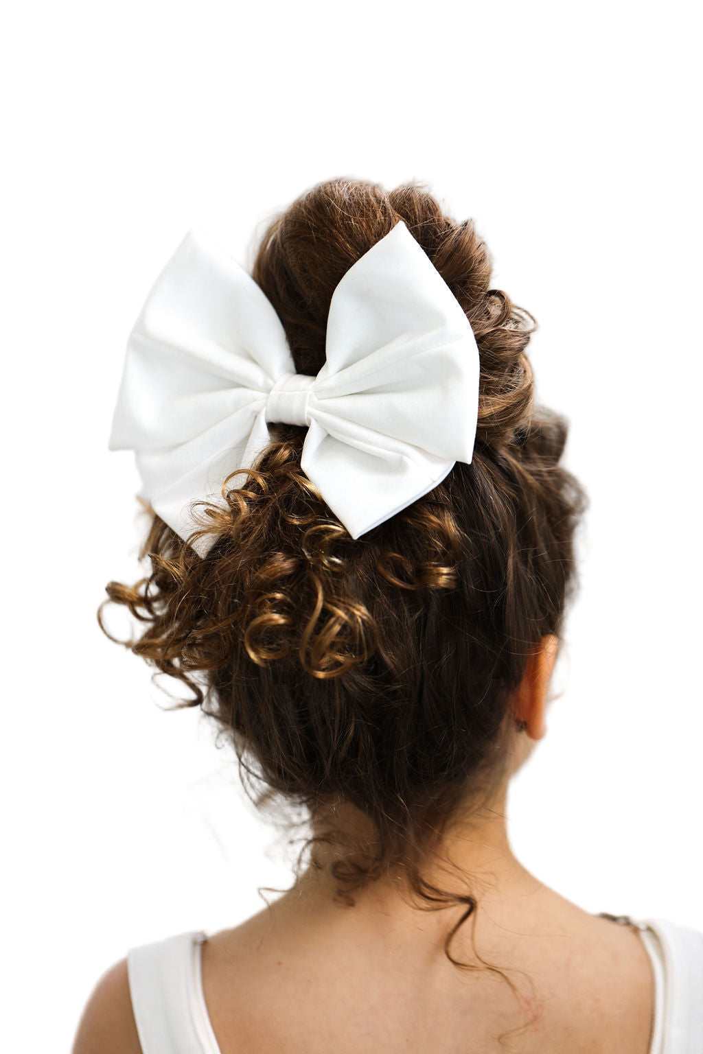 Alessia Bow Bianco Lessi The Label