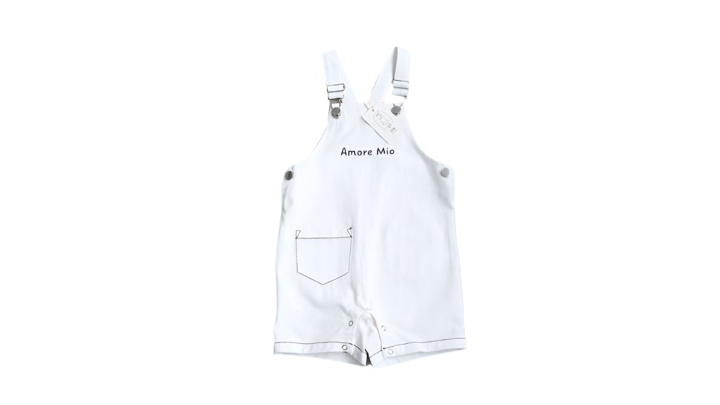 Bimbo Overalls Nero