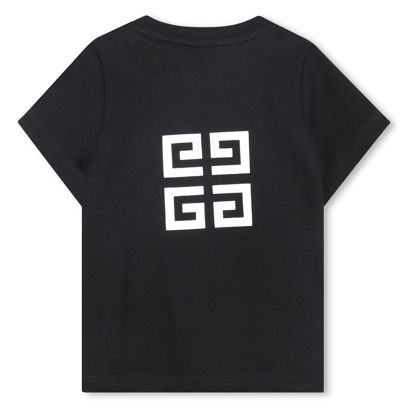 Short Sleeves Tee-Shirt with Shoulder Snap Closure Givenchy