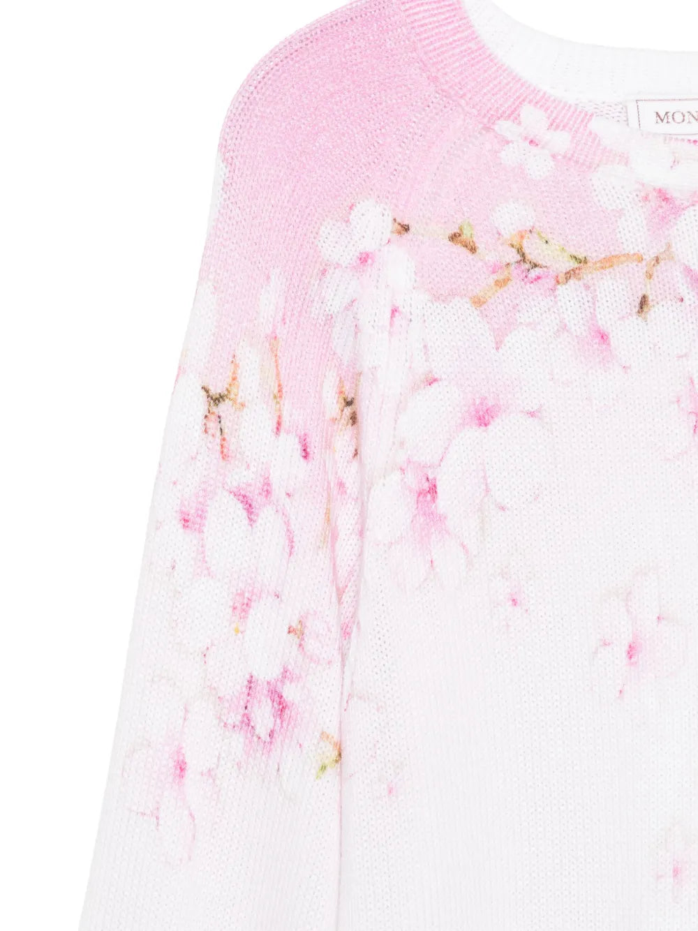 Floral Print Sweater Monnalisa