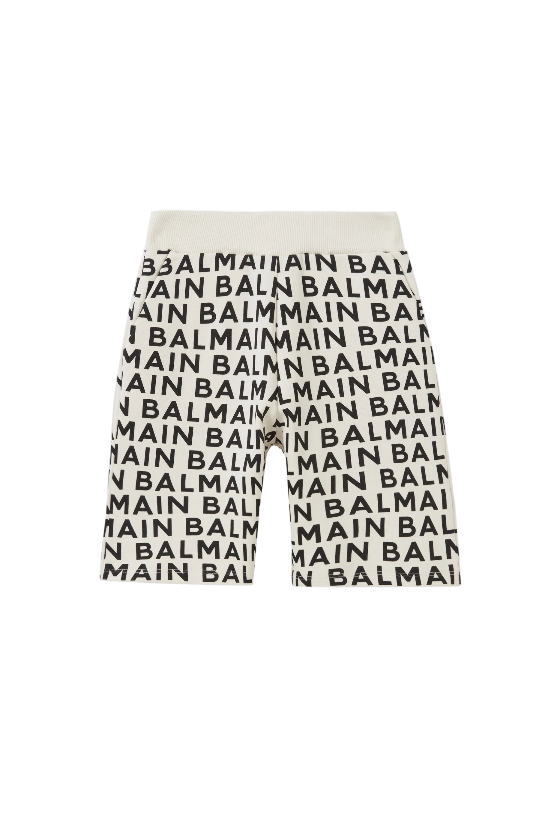 Logo-Print Cotton Shorts