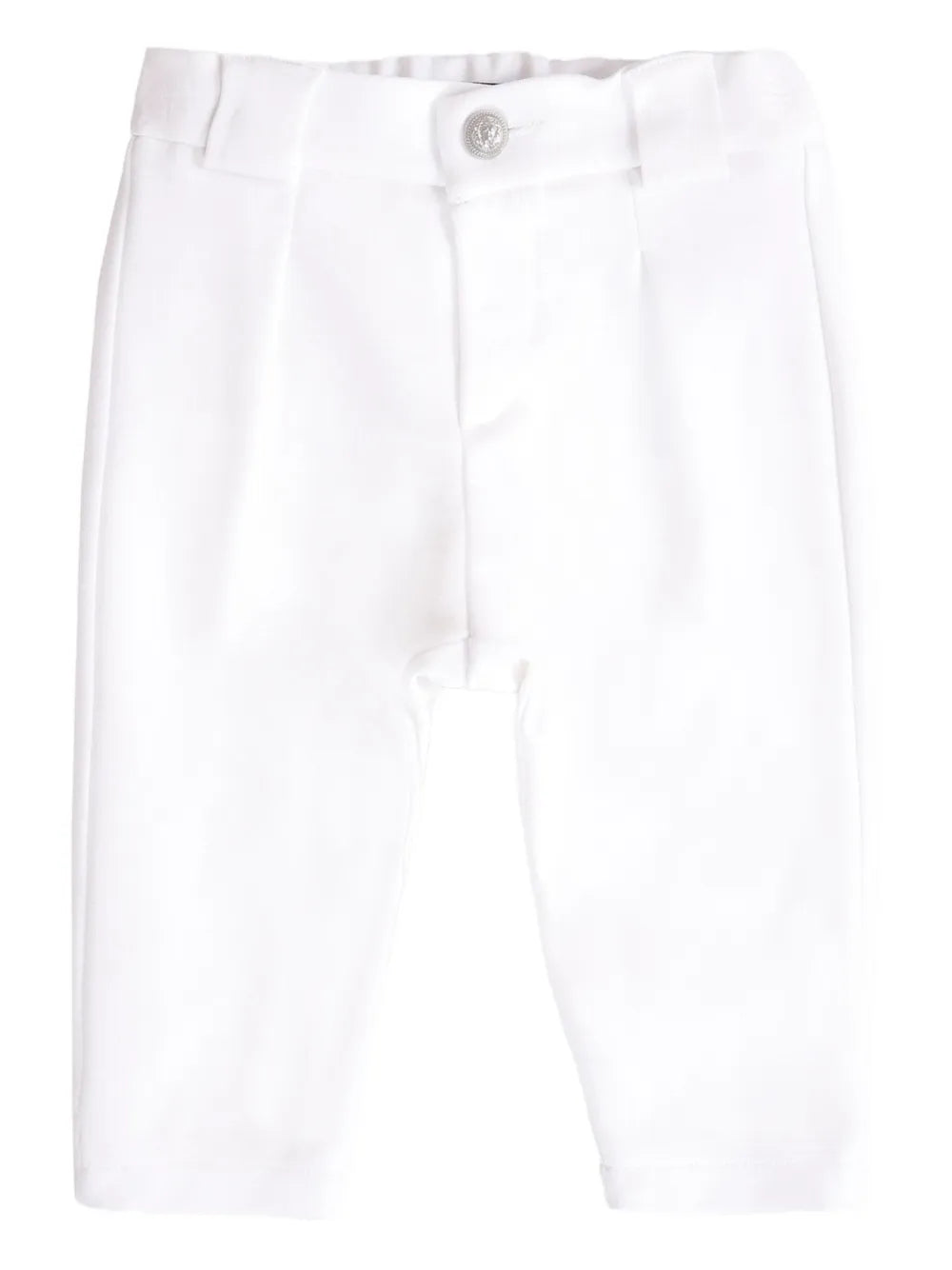 Baby Knitted Viscose-Blend Stretch Trousers Balmain