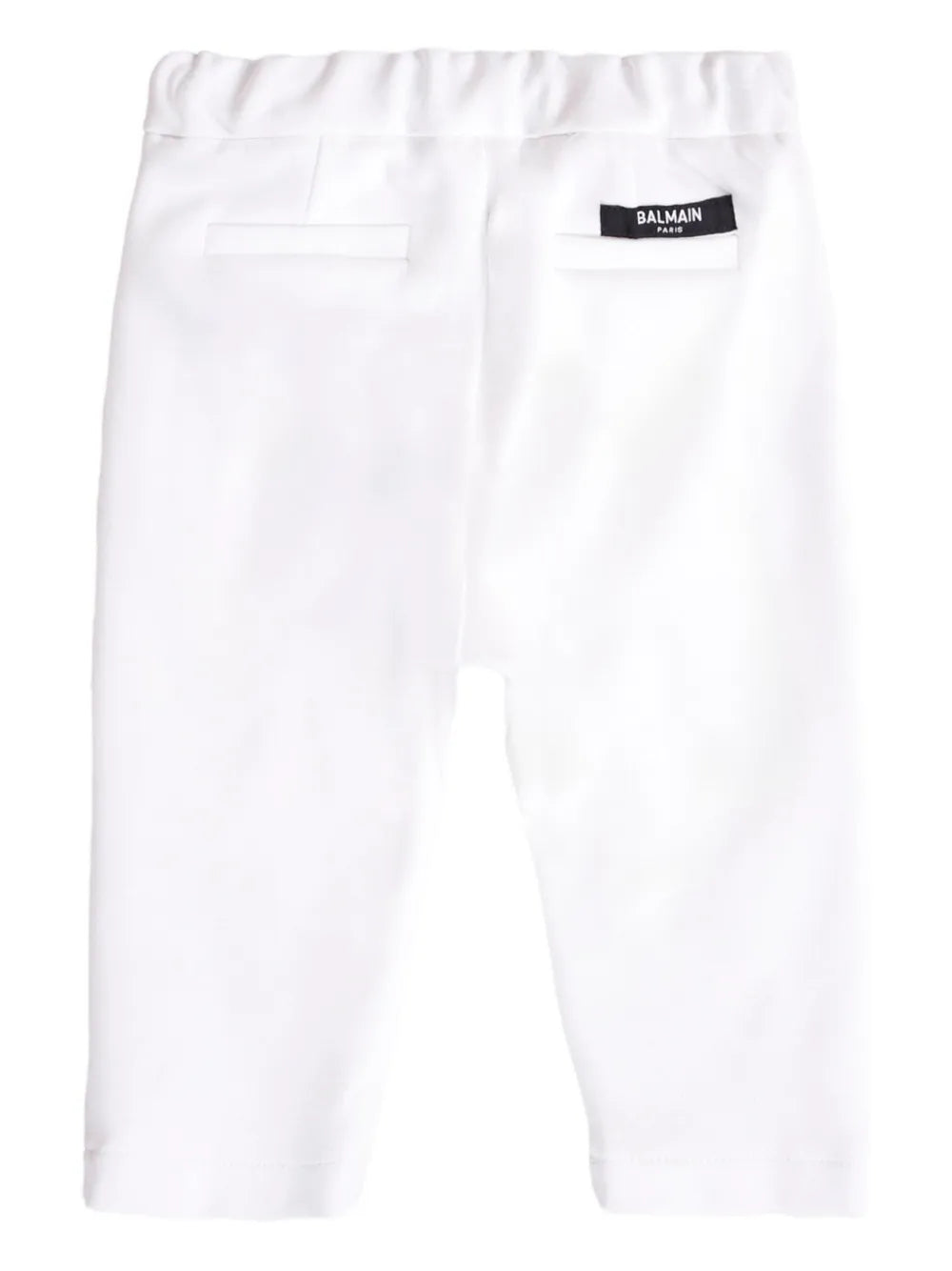 Baby Knitted Viscose-Blend Stretch Trousers Balmain