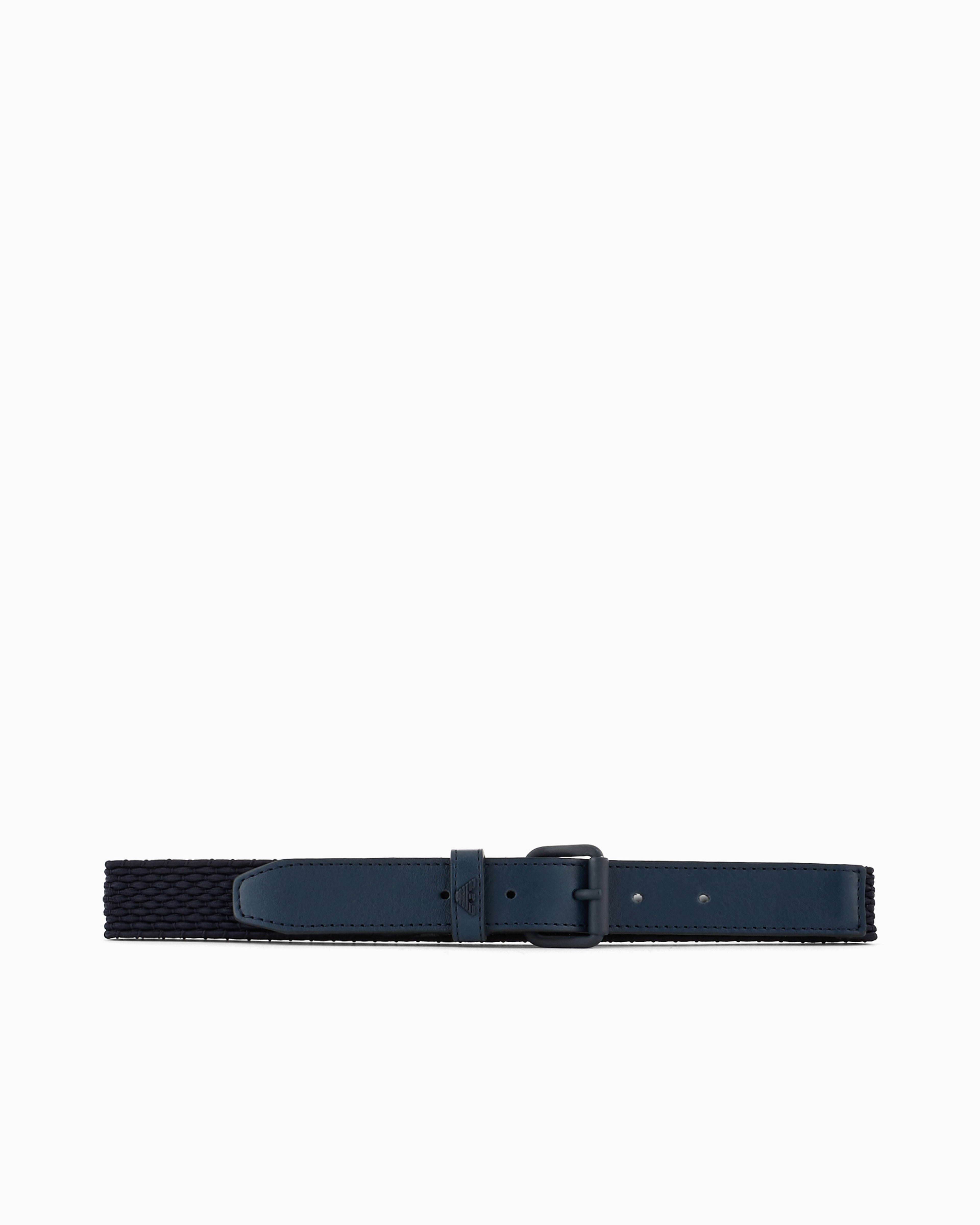 Emporio Armani Kids Fashion Belt in Blu Navy Emporio Armani
