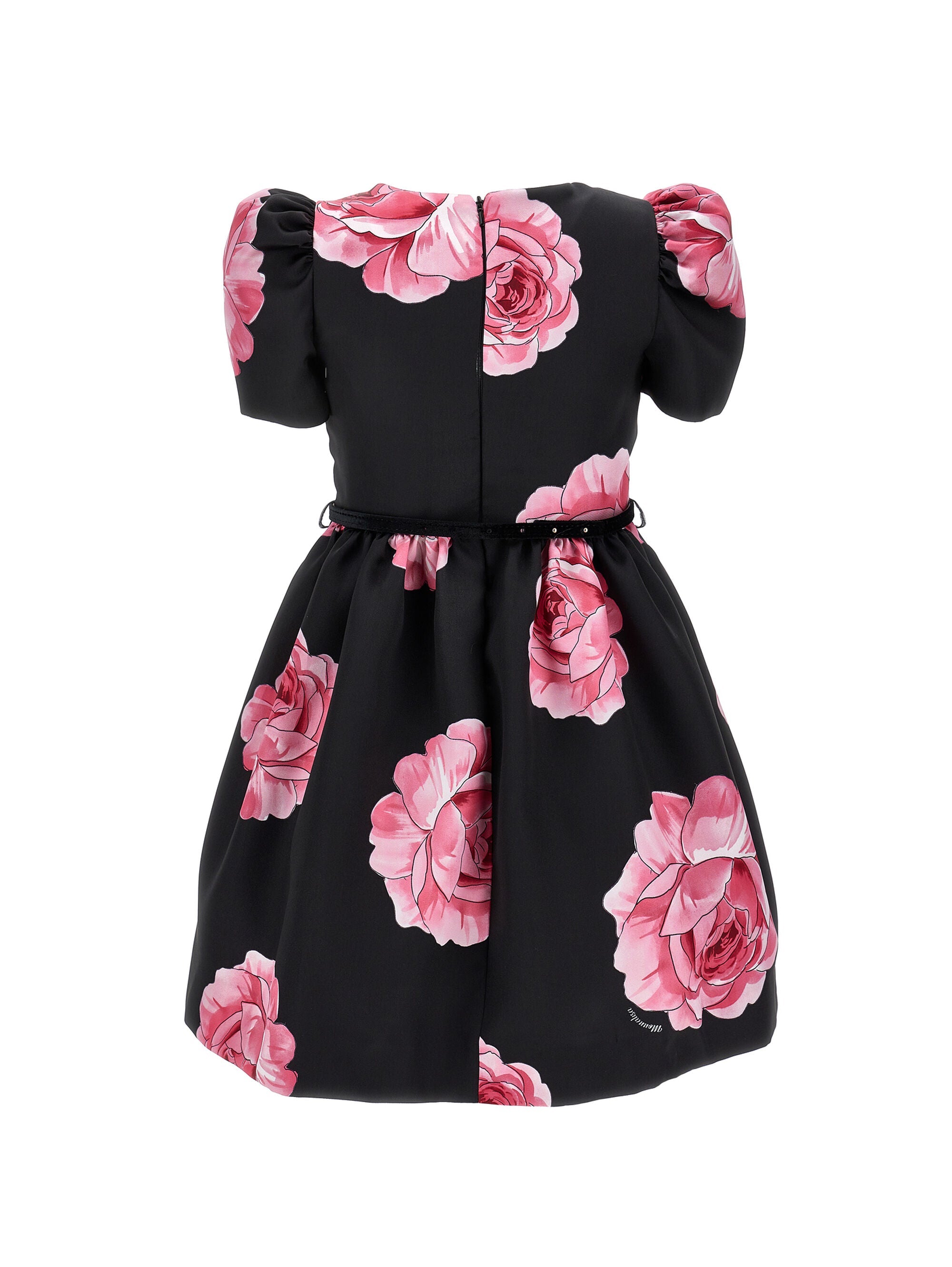 Rose Mikado Dress Monnalisa
