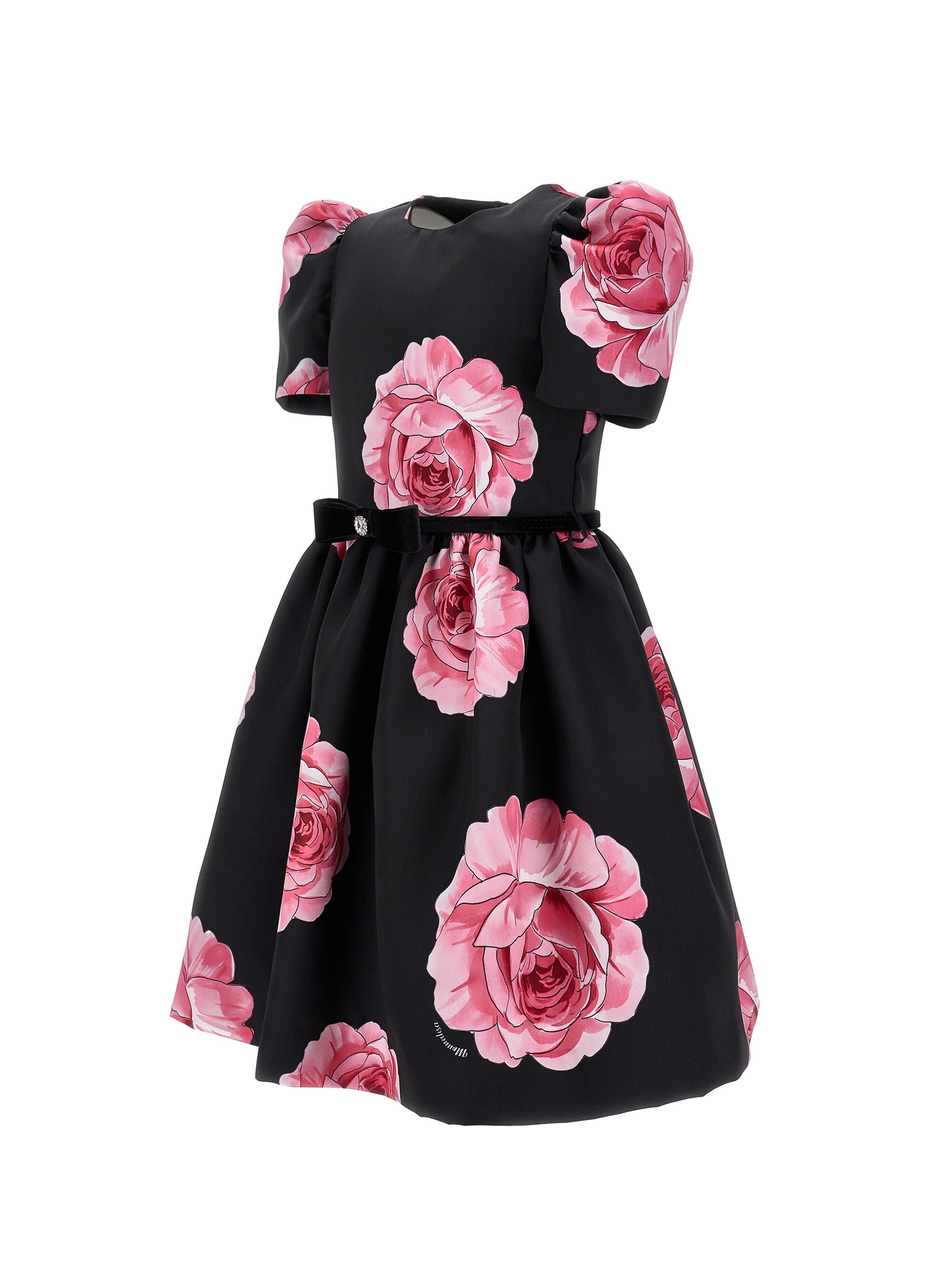 Rose Mikado Dress Monnalisa