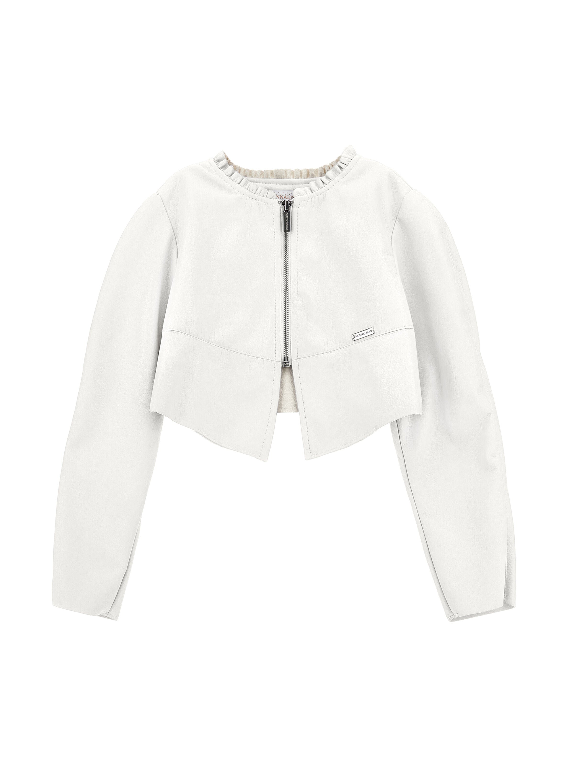 Ruffled Ceremony Jacket Monnalisa