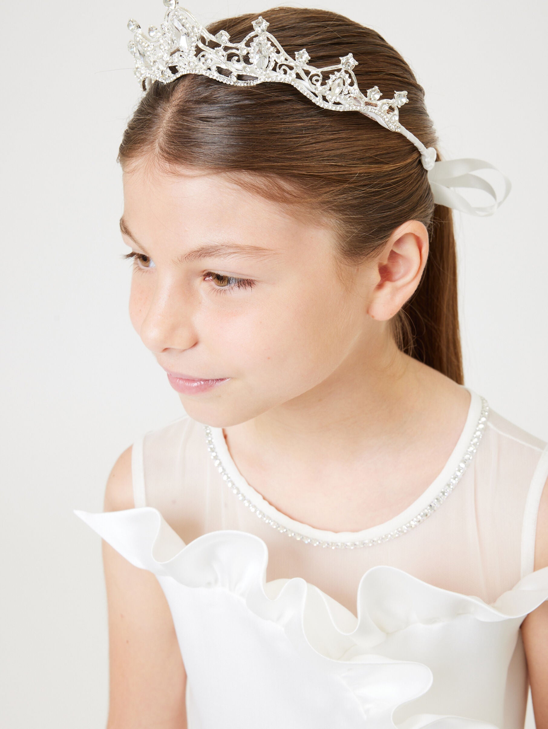 Rhinestone Tiara Monnalisa