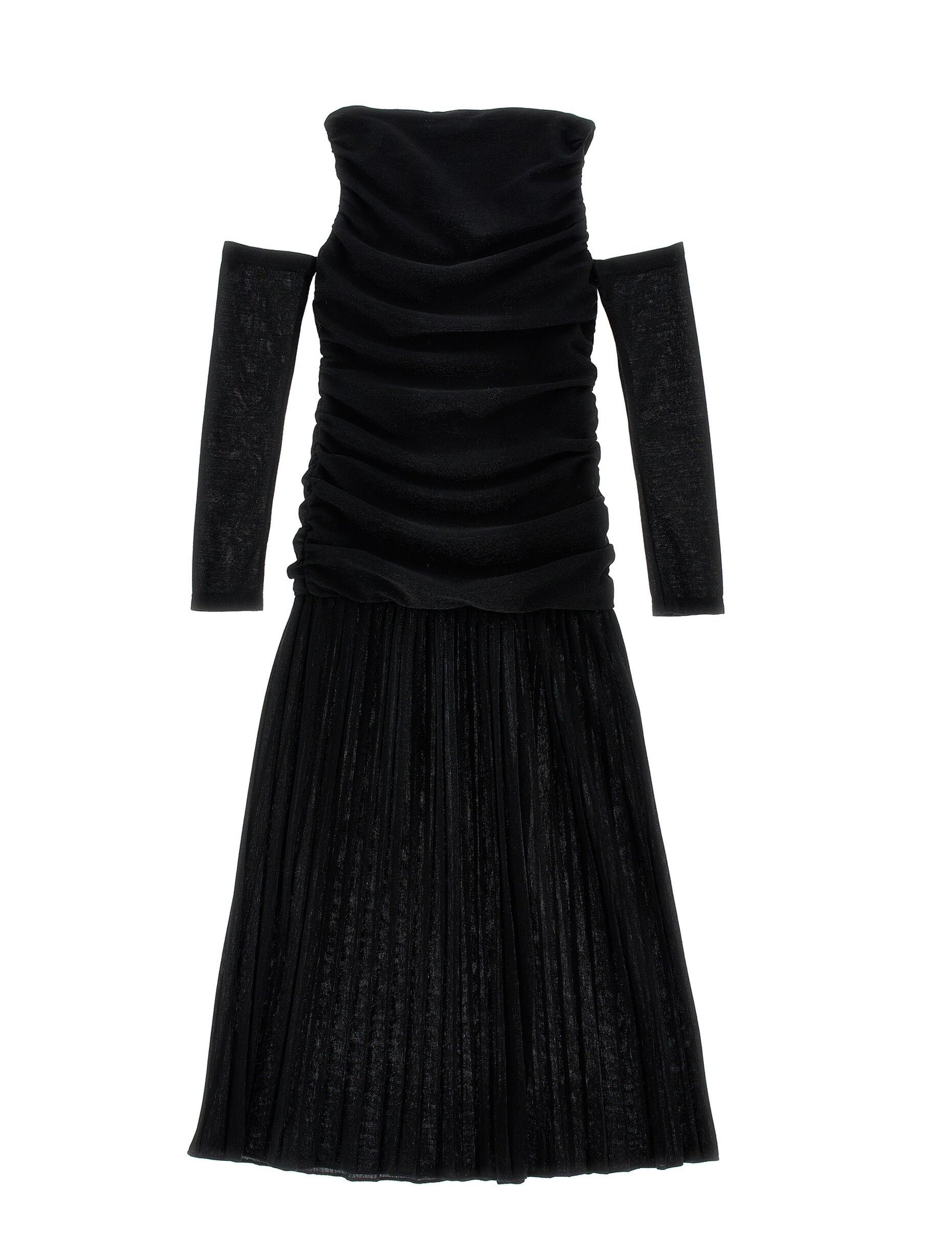 Monnalisa Sleeved Long Dress Monnalisa