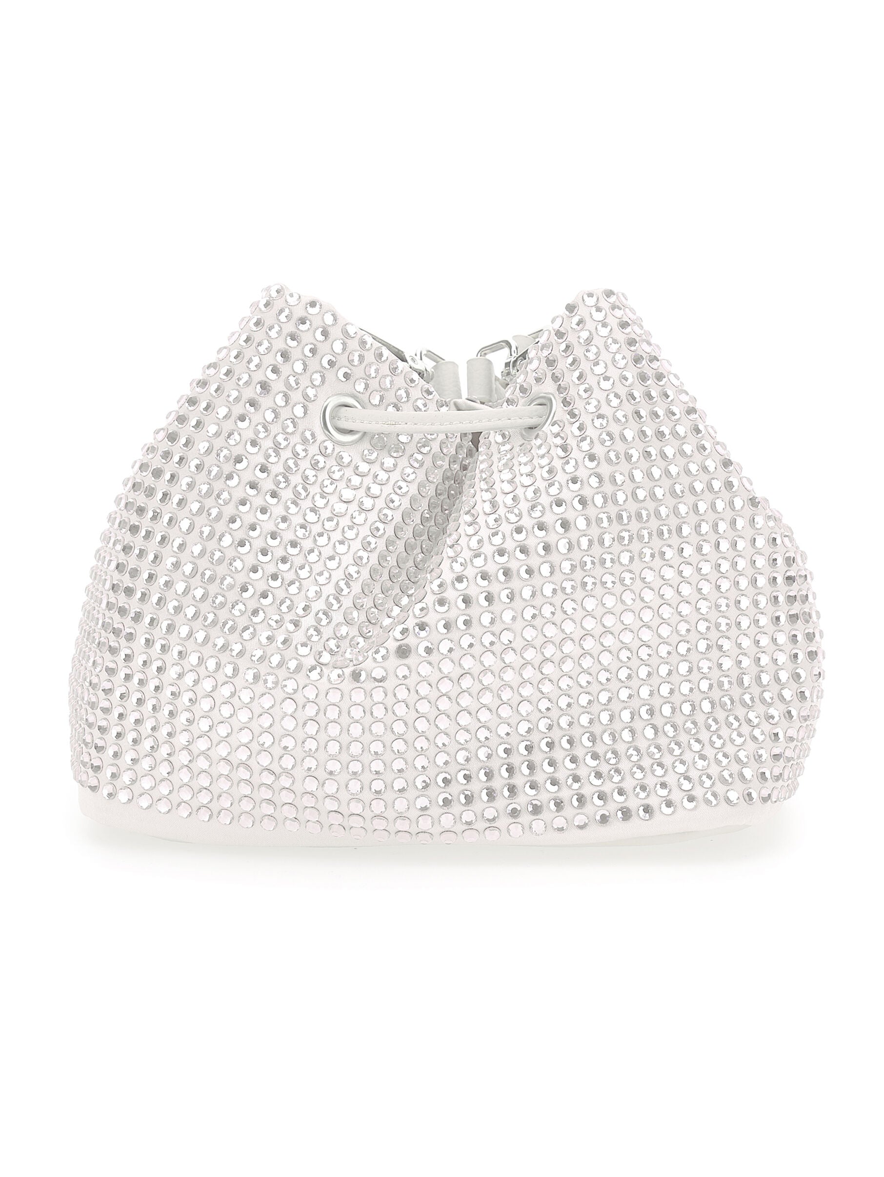 Rhinestone bucket coated fabric