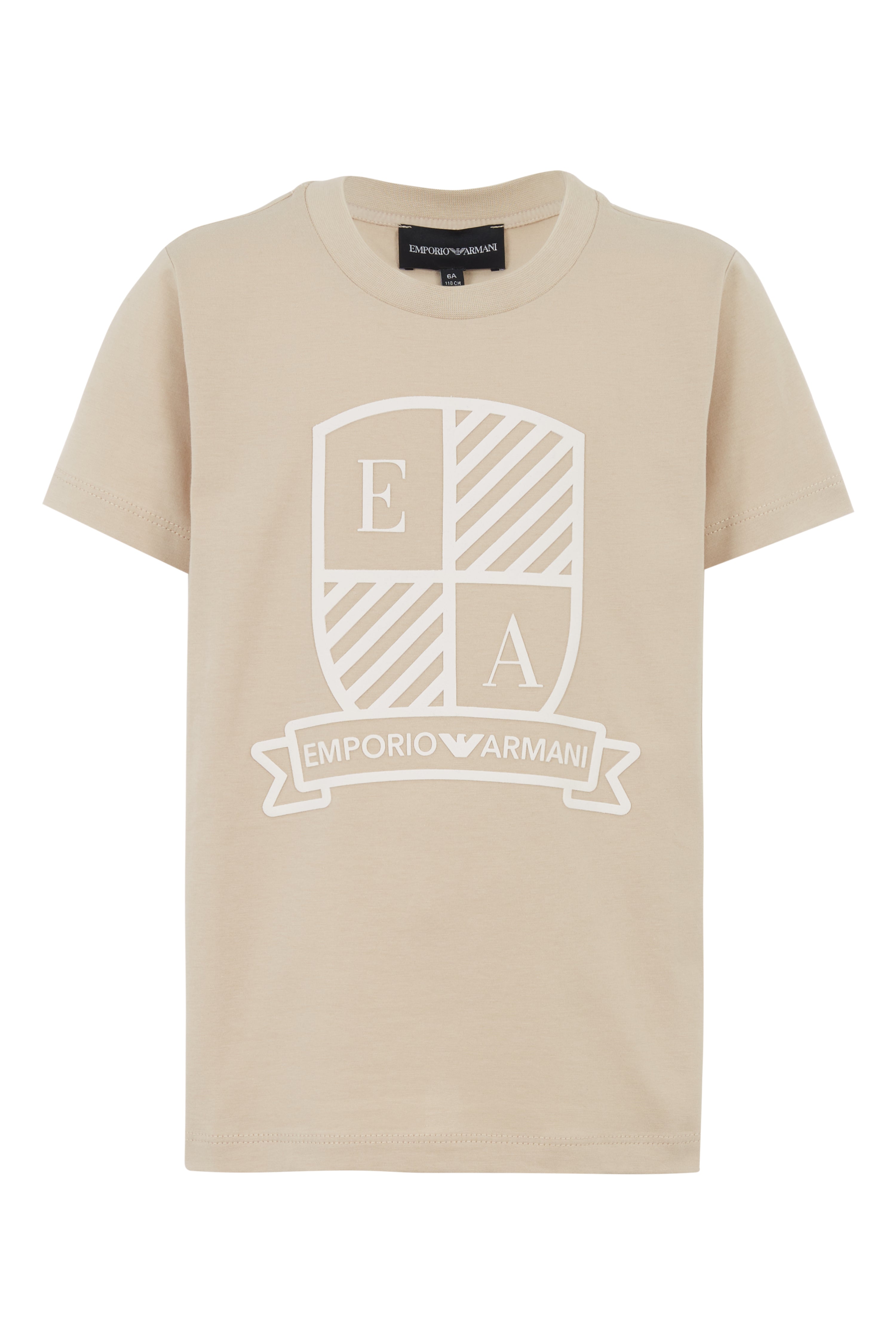 Oxford Tan & White T-Shirt Set
