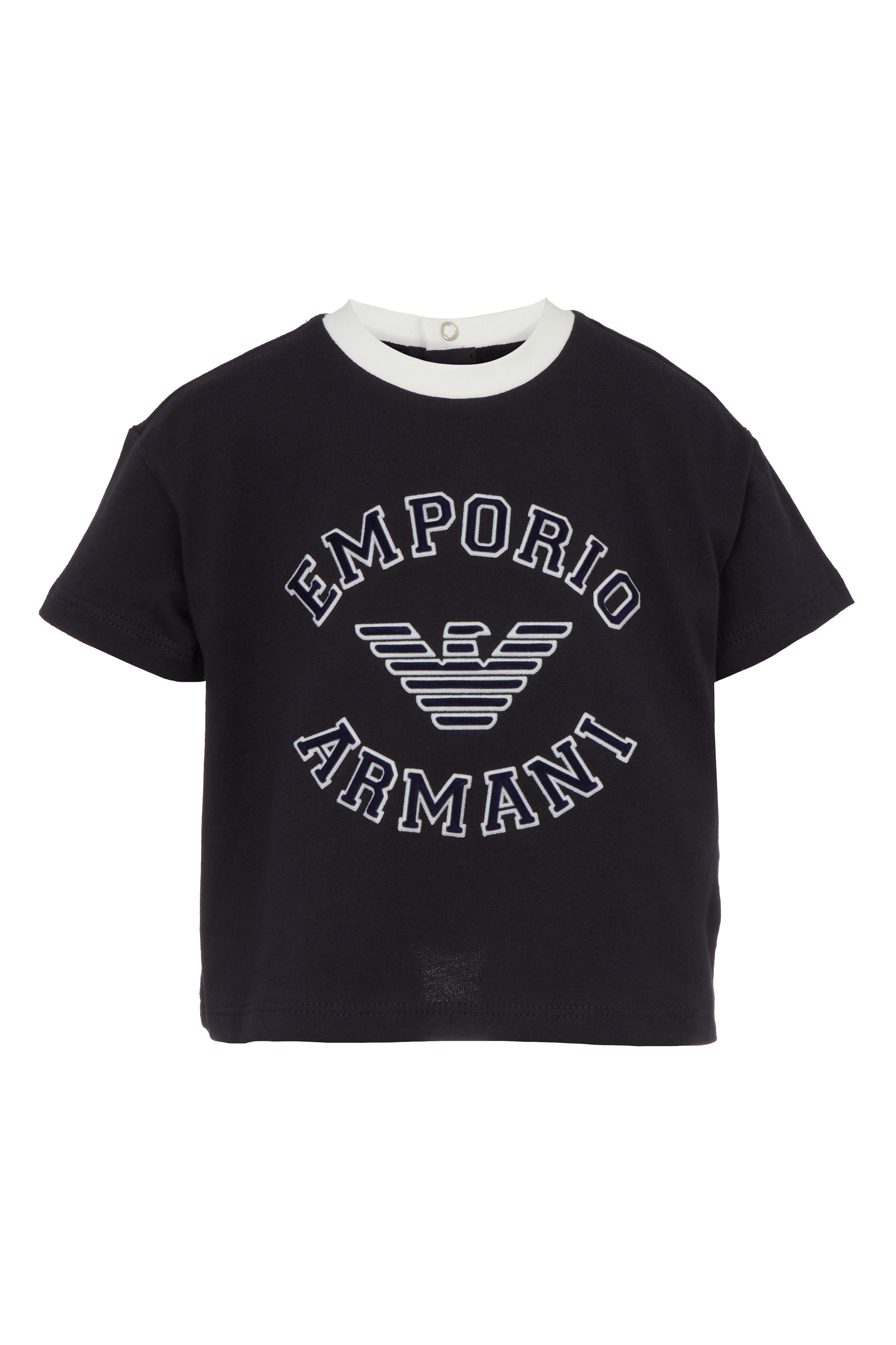 Oxford Tan & Navy T-Shirt