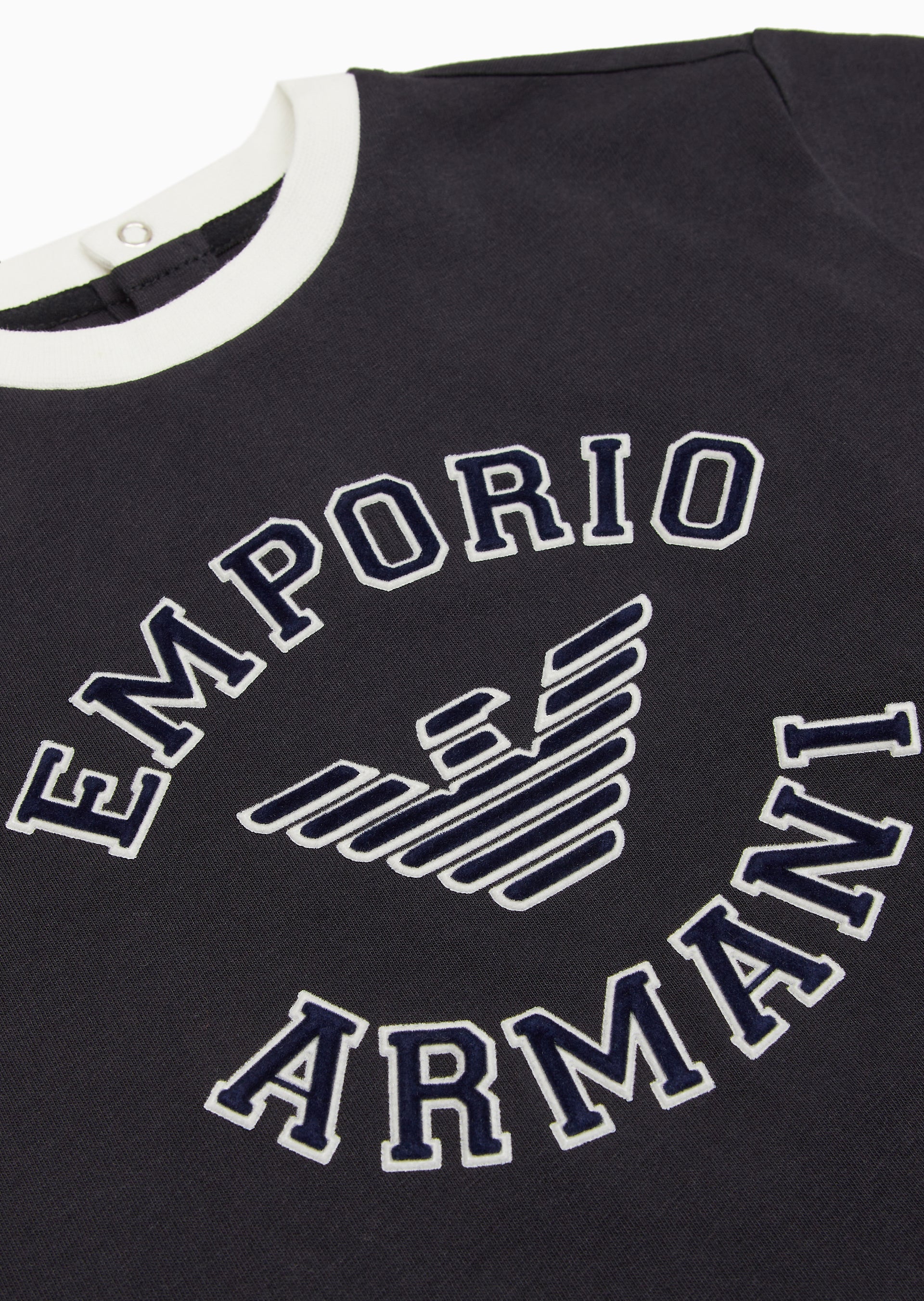 Oxford Tan & Navy T-Shirt