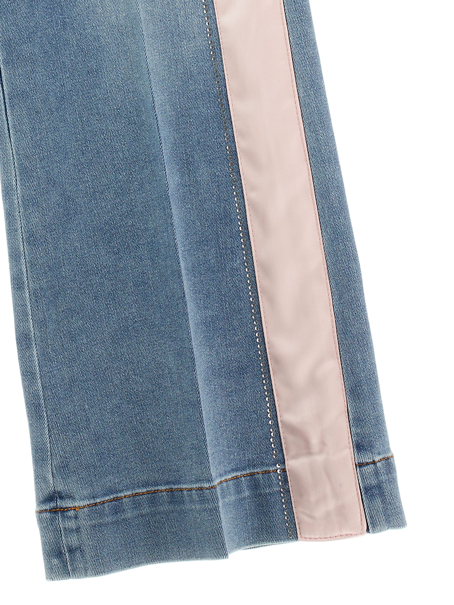 Jeans With Bow Monnalisa