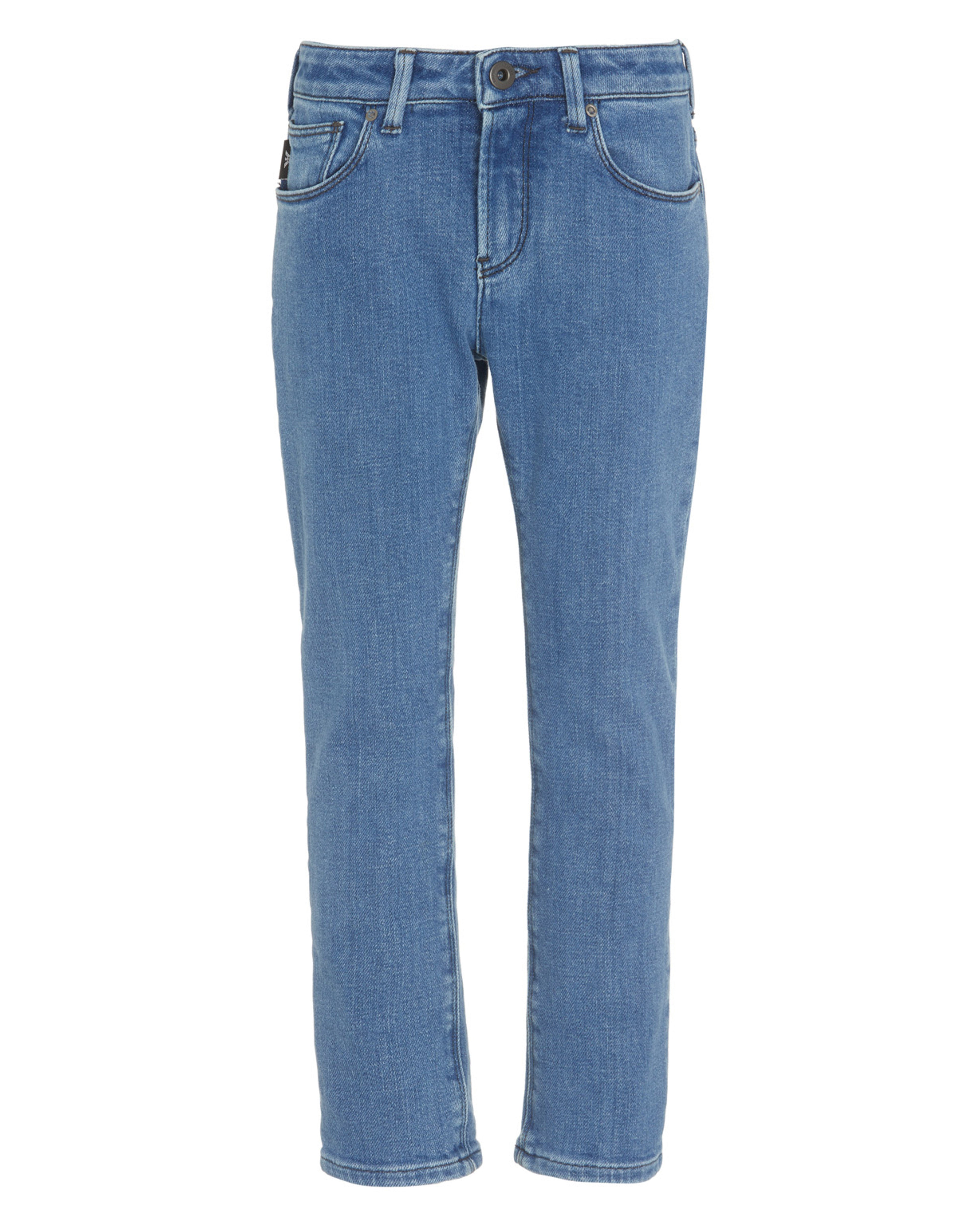 Slim Straight-Leg Denim Jeans