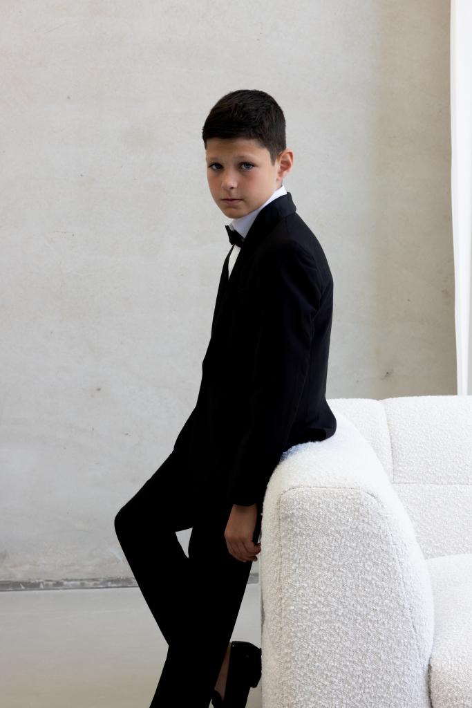Classic Black Tuxedo Kiddie Couture