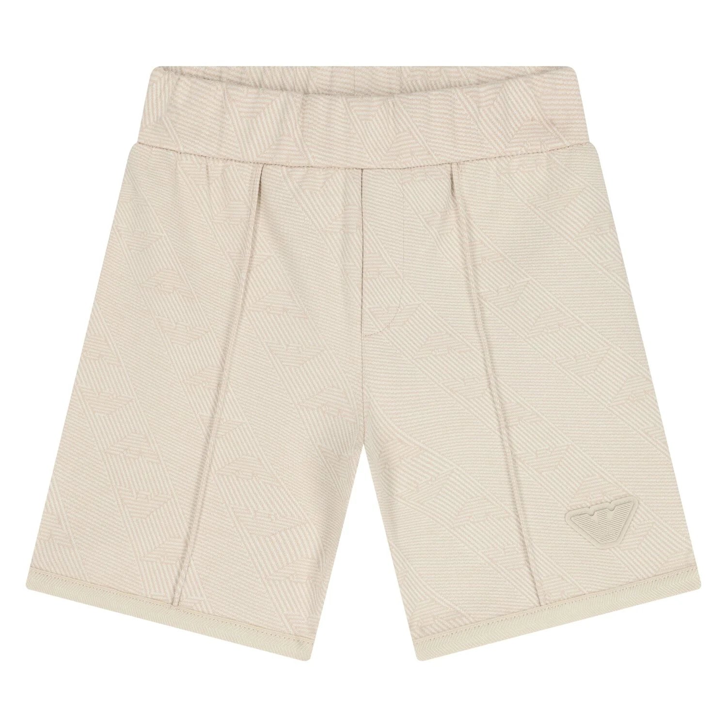 Double Jersey Jacquard Shorts Emporio Armani