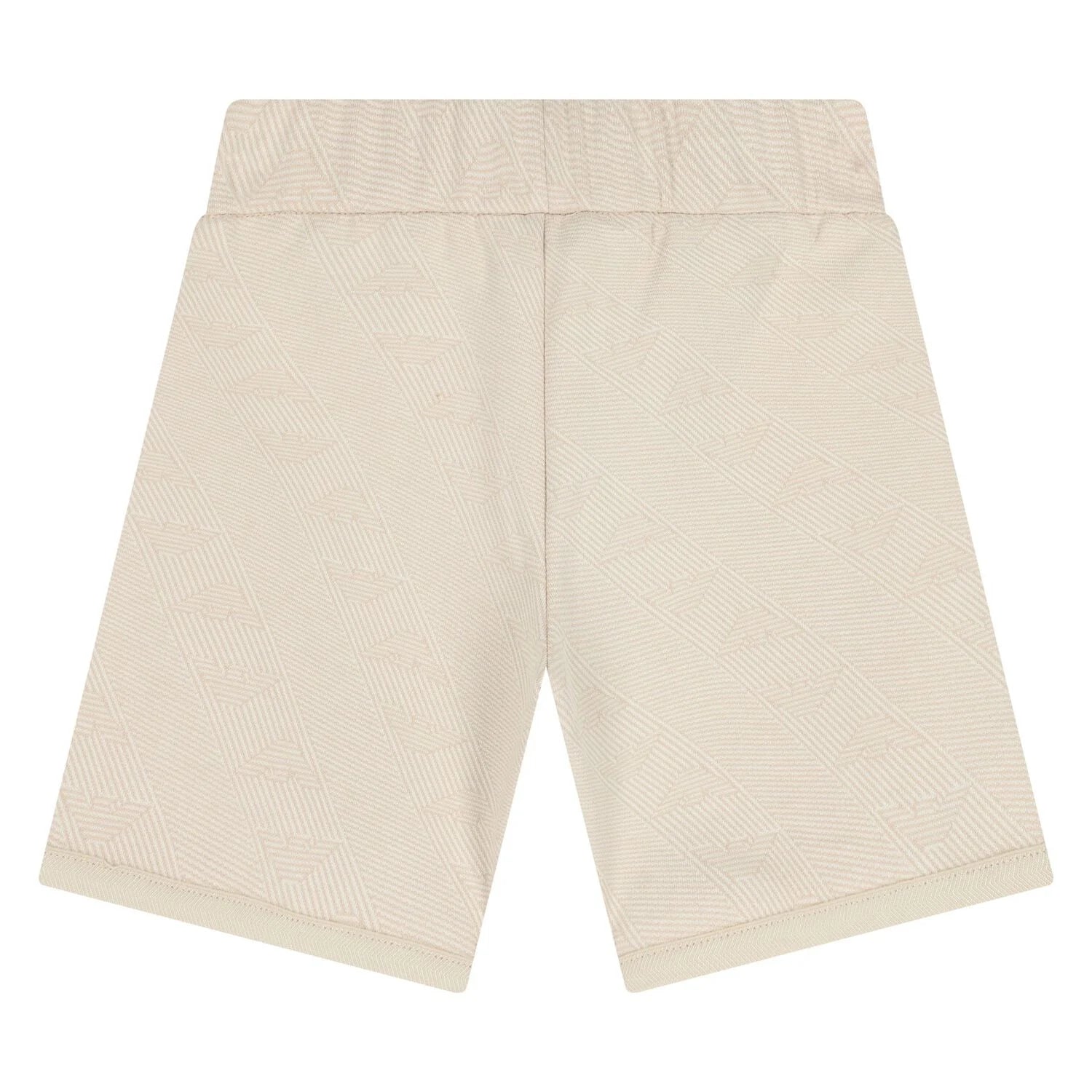 Double Jersey Jacquard Shorts Emporio Armani