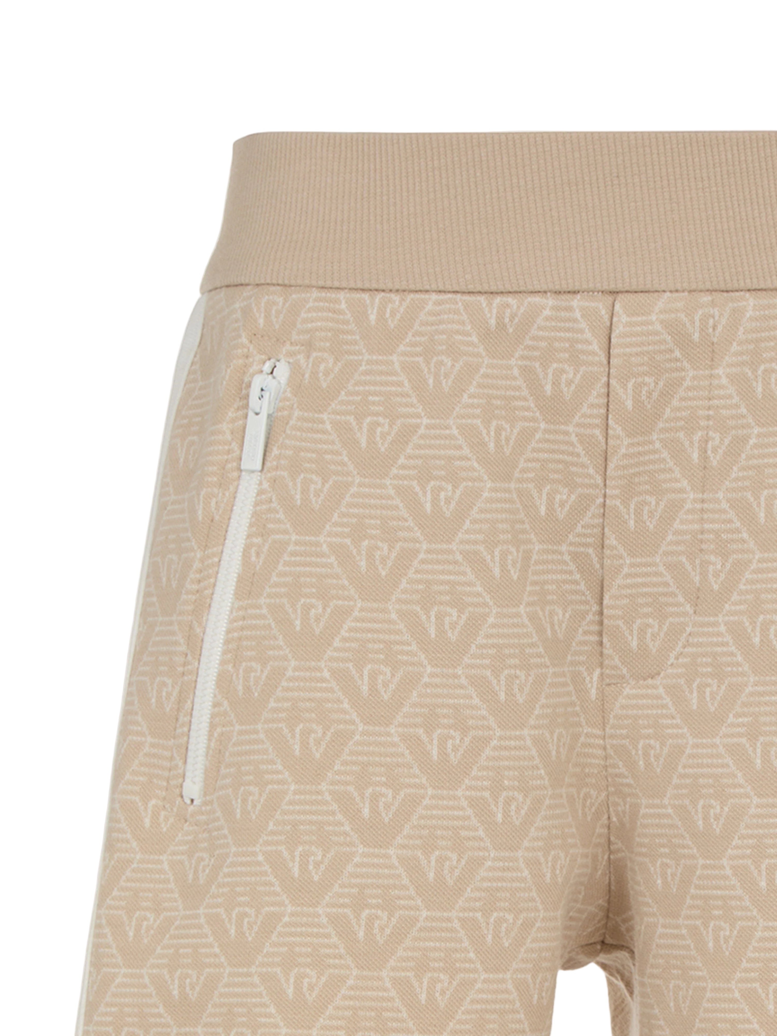 Monogram Bermuda Shorts – Soft Sand Emporio Armani
