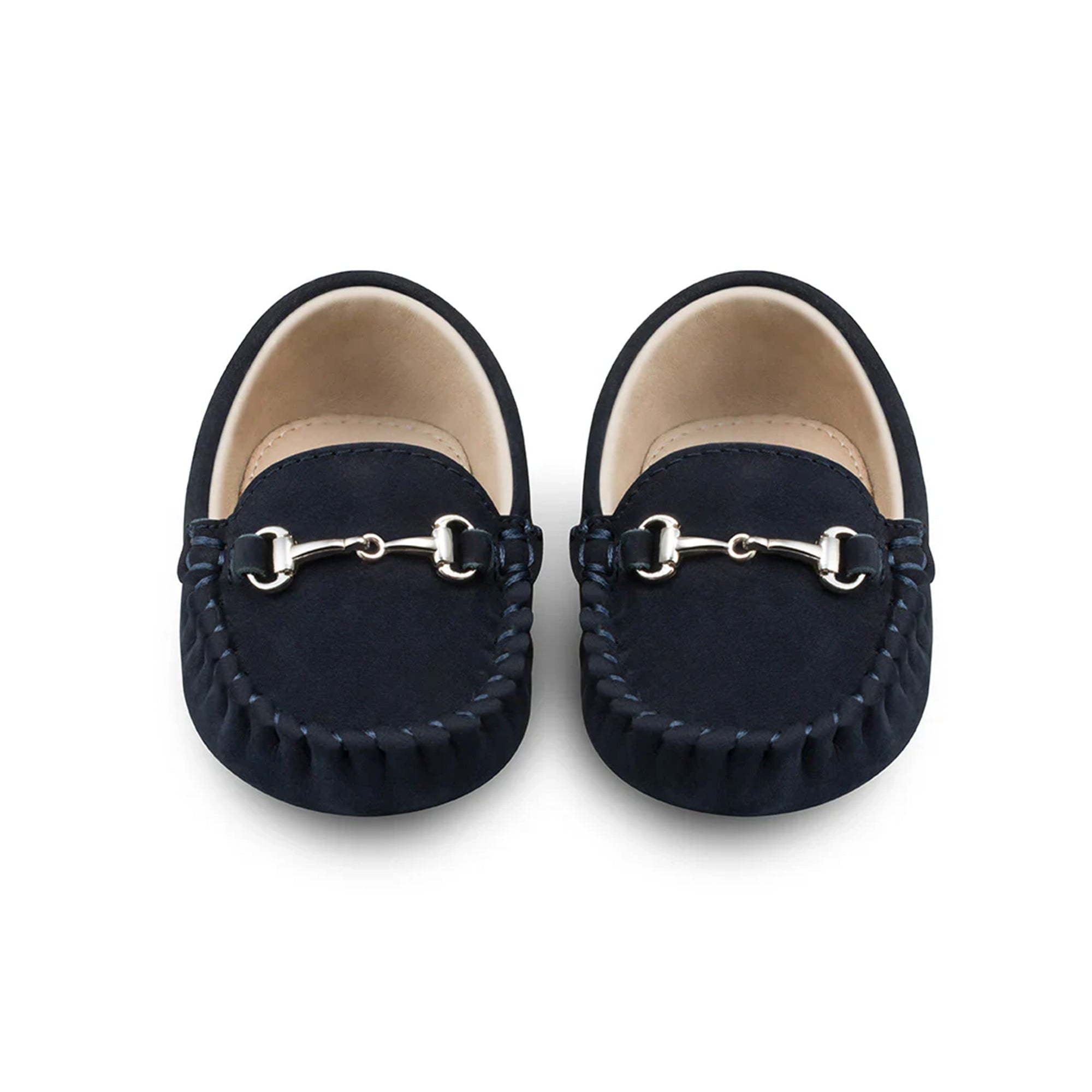 Lucca Navy Baby Loafers Oscars For Kids