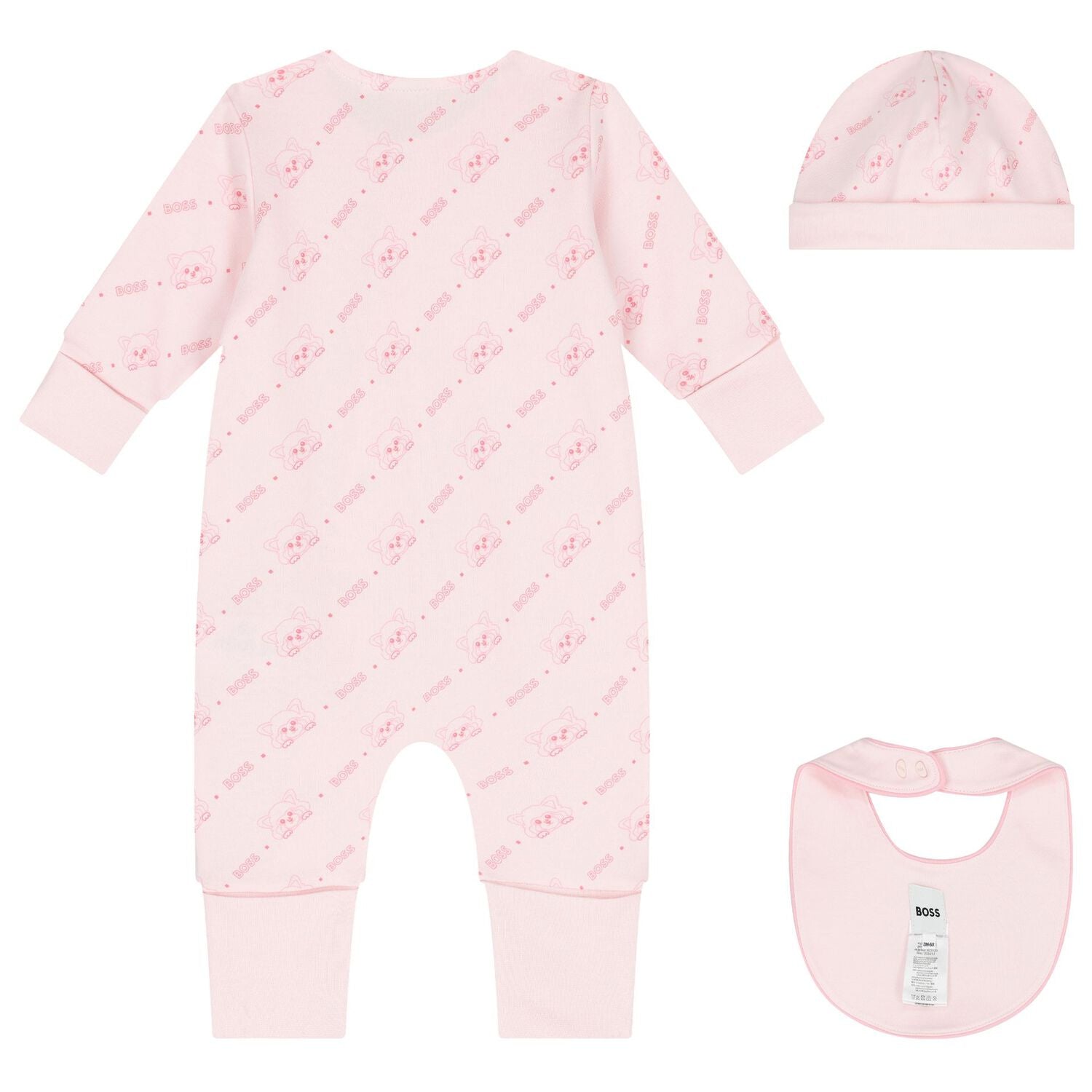 Baby Sleepsuit & Hat Set Hugo Boss