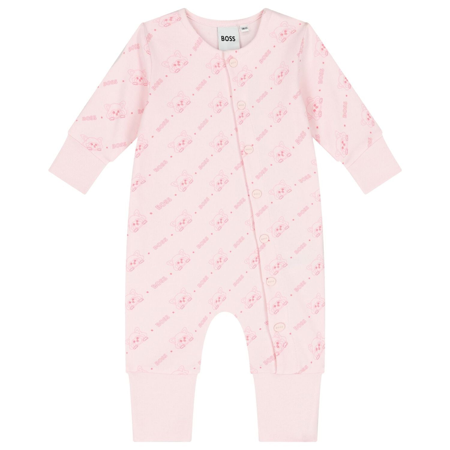 Baby Sleepsuit & Hat Set Hugo Boss