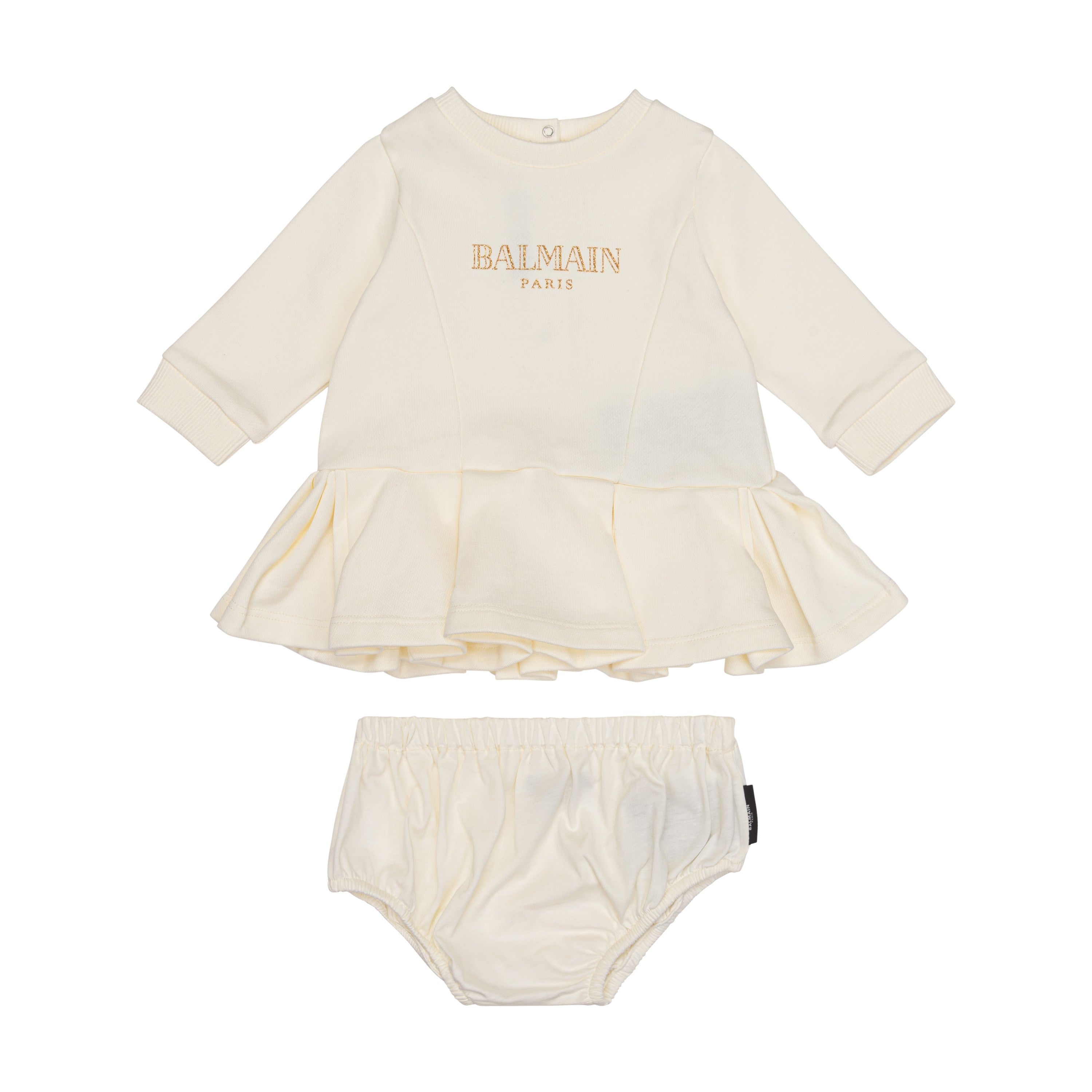 Cotton Jersey Dress Balmain