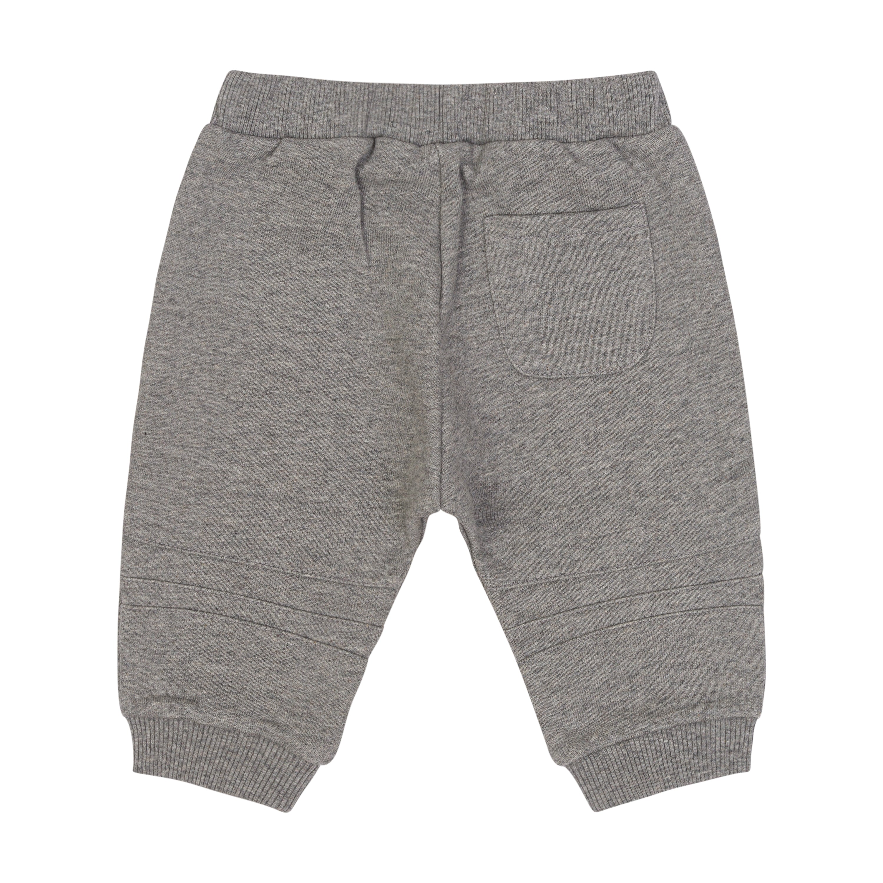 Baby Cotton Trousers – Grey Balmain