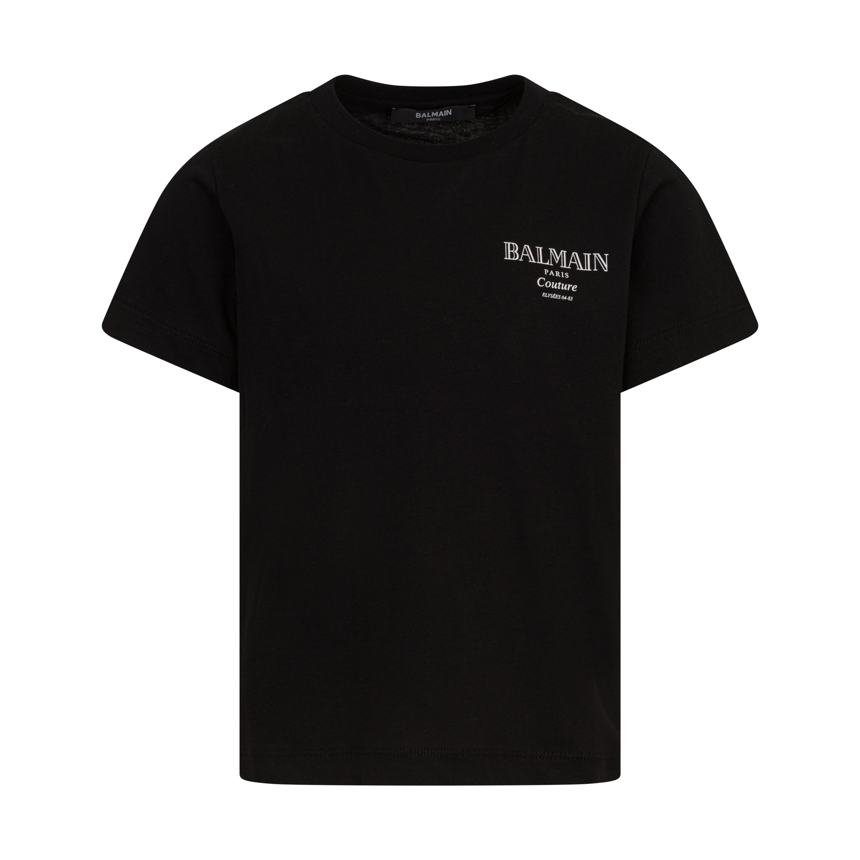 Luxury Children’s Cotton Chest-Print Tee