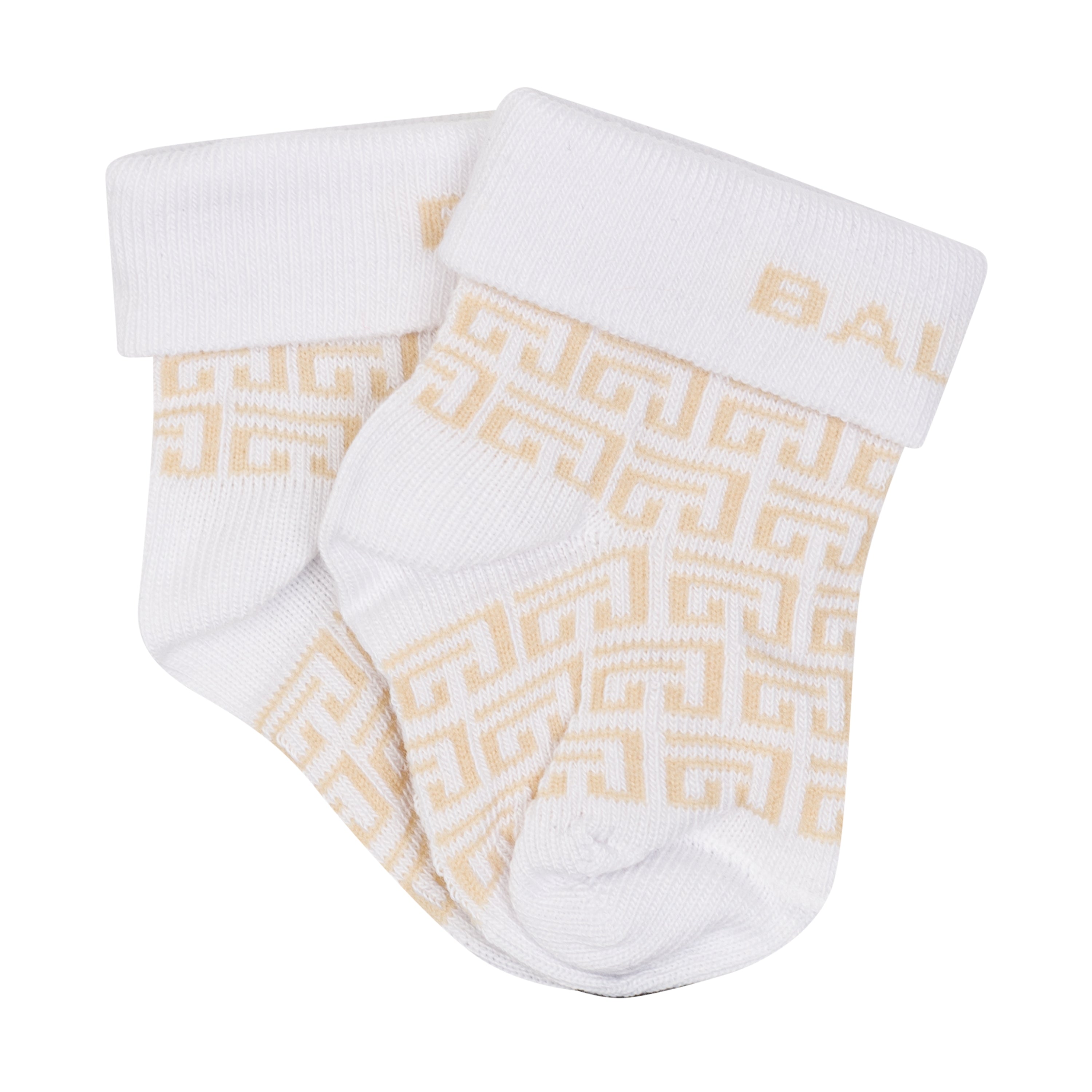 Kids Cotton-Blend Logo & Monogram Sock Set Balmain