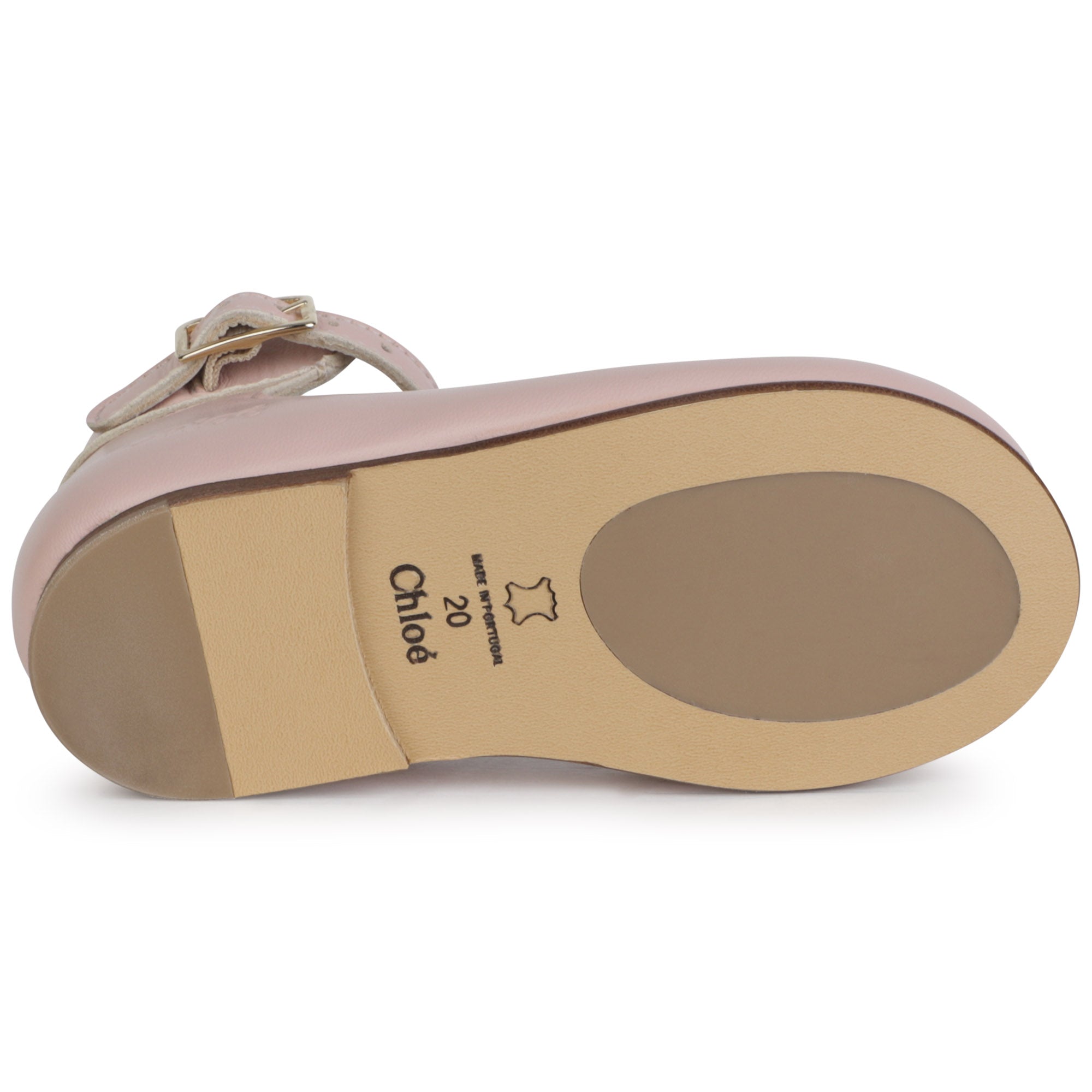 Leather Scalloped Shoes Chloe