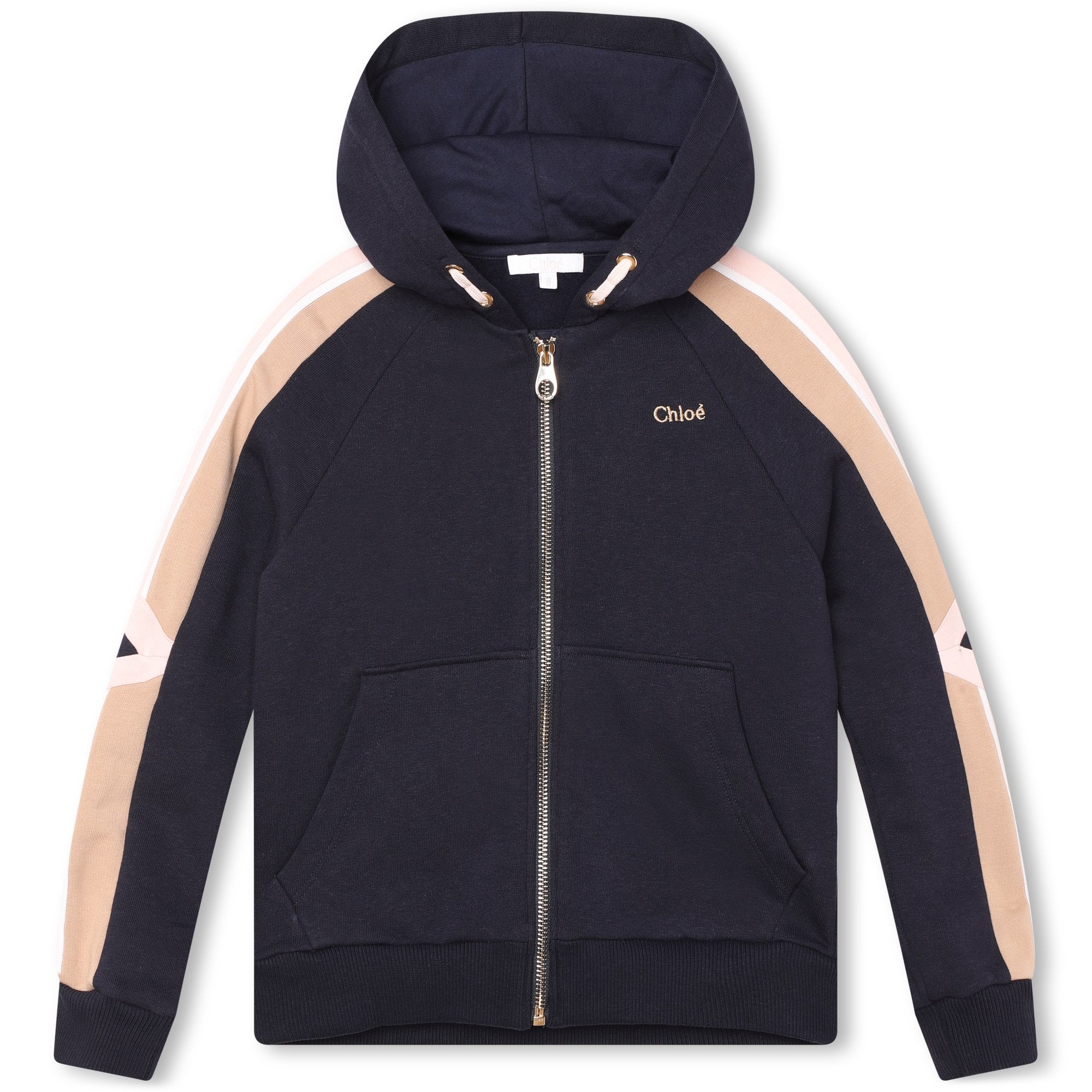 Organic Fleece Hooded Cardigan