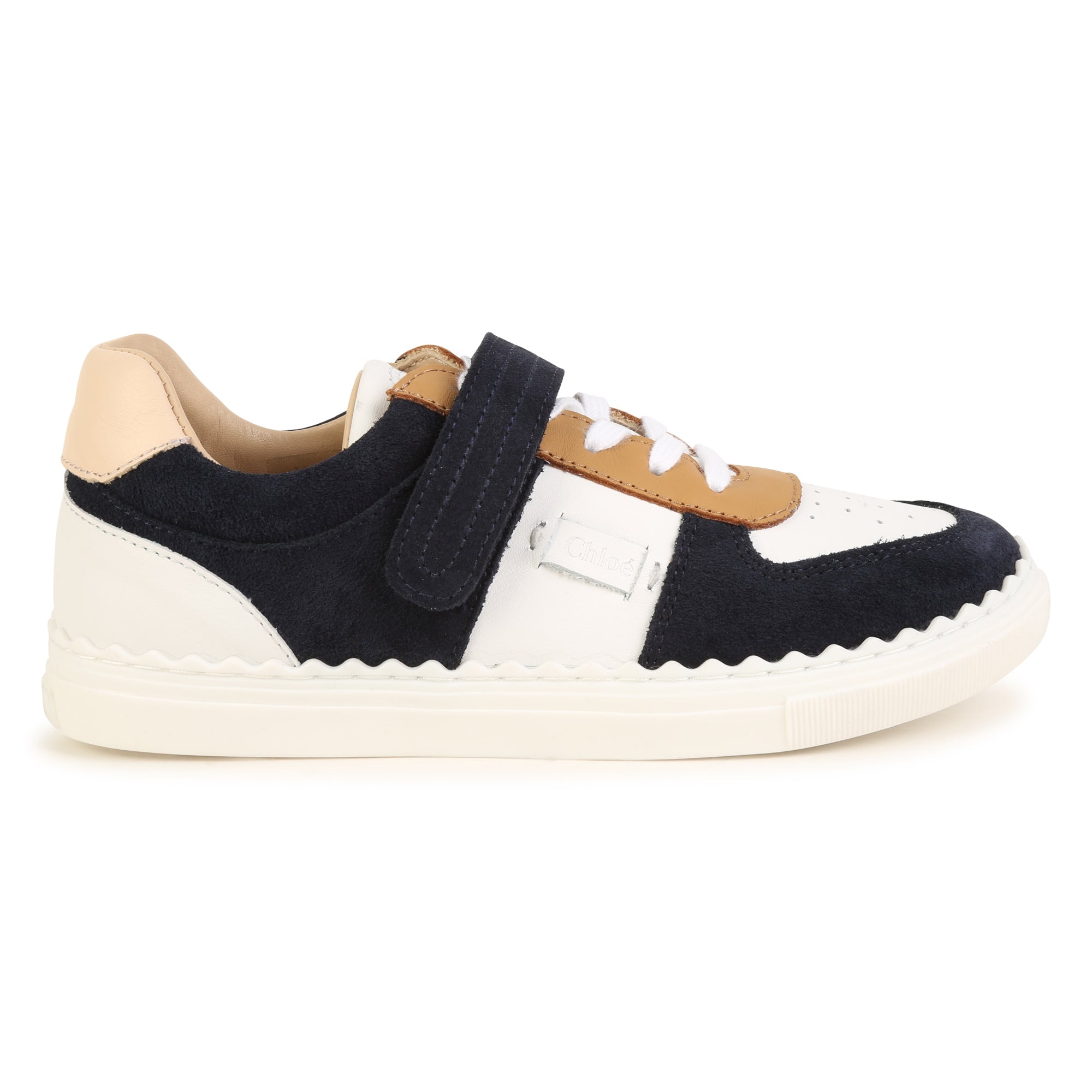 Leather Shell Trainers Chloe