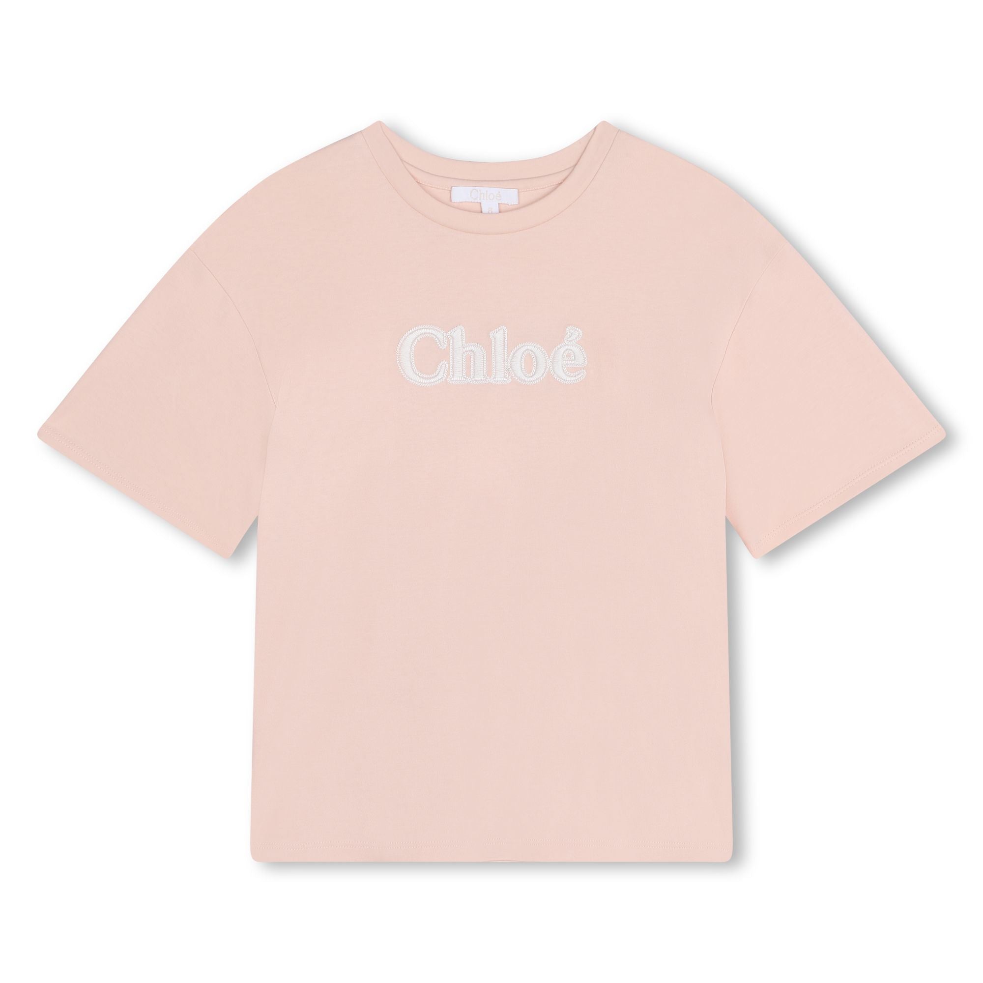 Chloe Pink Cotton Tee Chloe