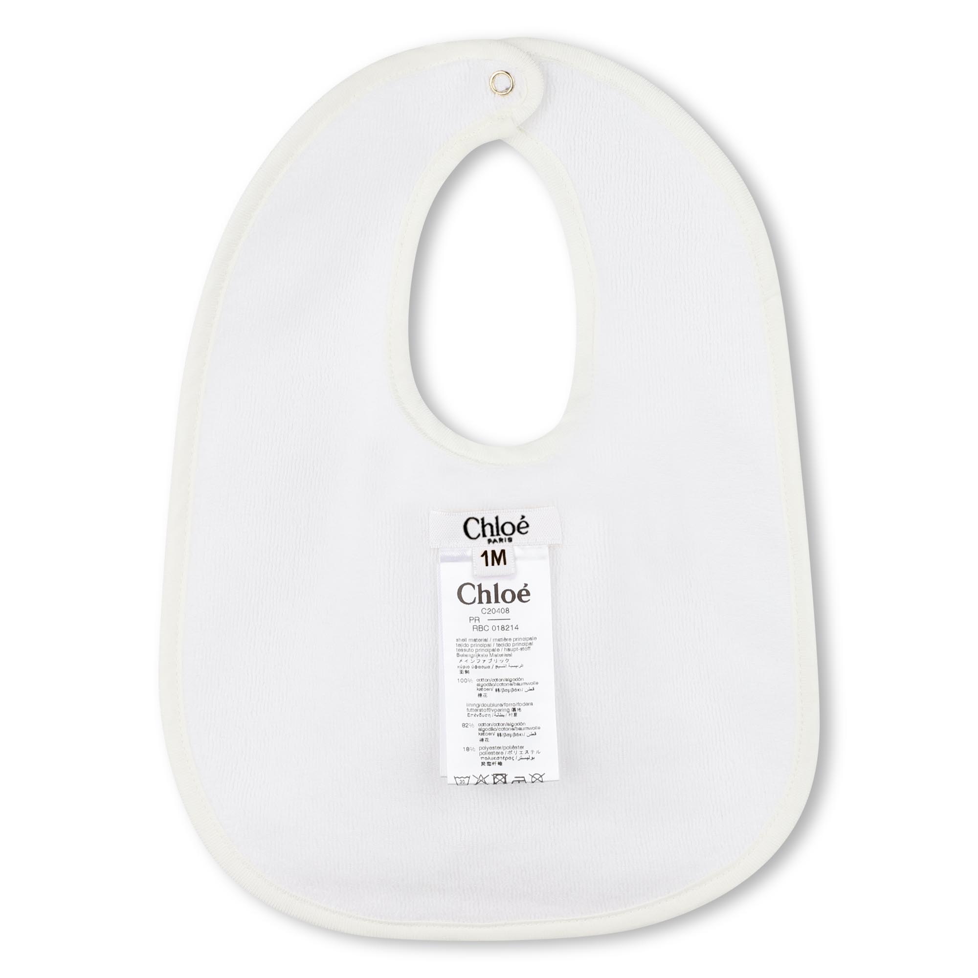 Newborn Gift Set with Pyjamas, Bib & Hat Chloe