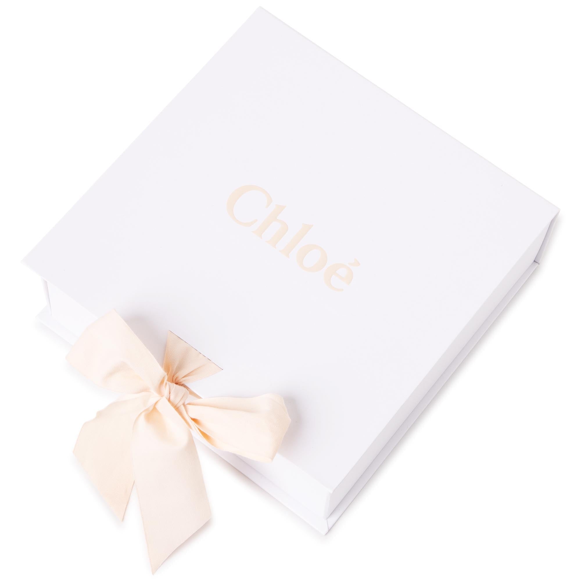 Newborn Gift Set with Pyjamas, Bib & Hat Chloe