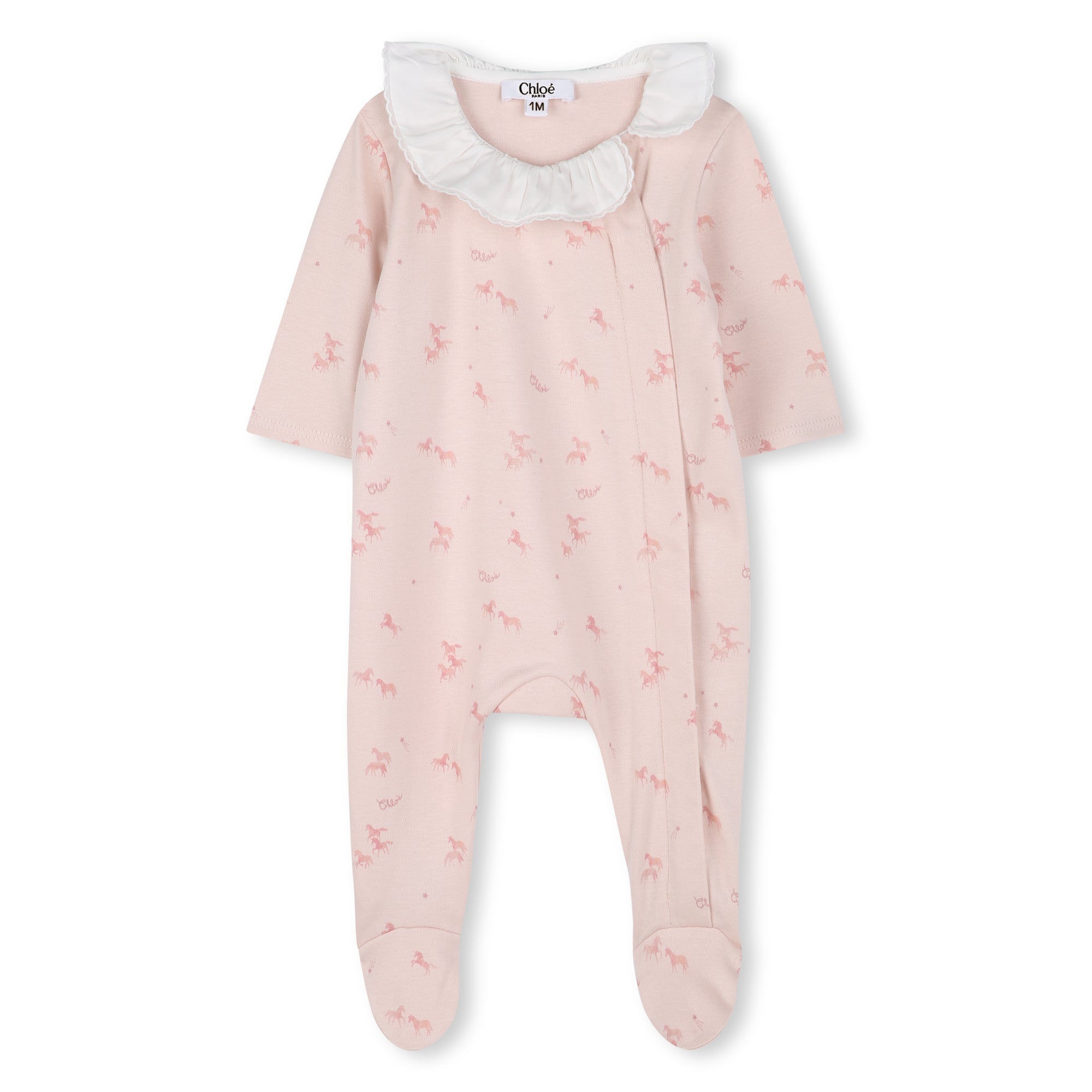 Baby Gift Set with Footed Sleepsuit and Blanket Chloe