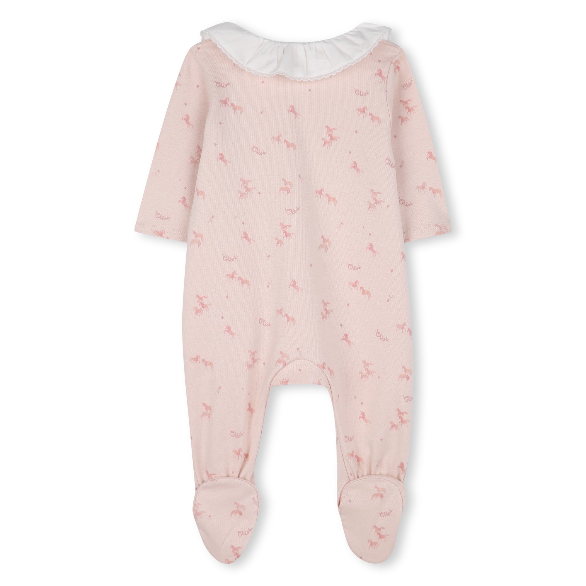 Baby Gift Set with Footed Sleepsuit and Blanket Chloe