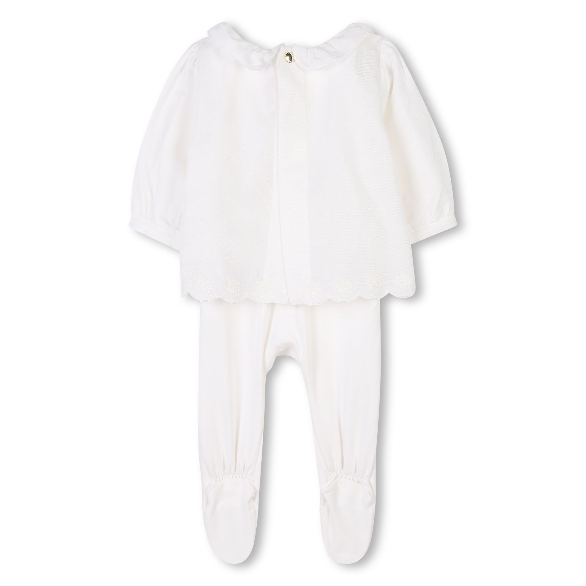 Ruffle-Detailing Pyjamas Chloe