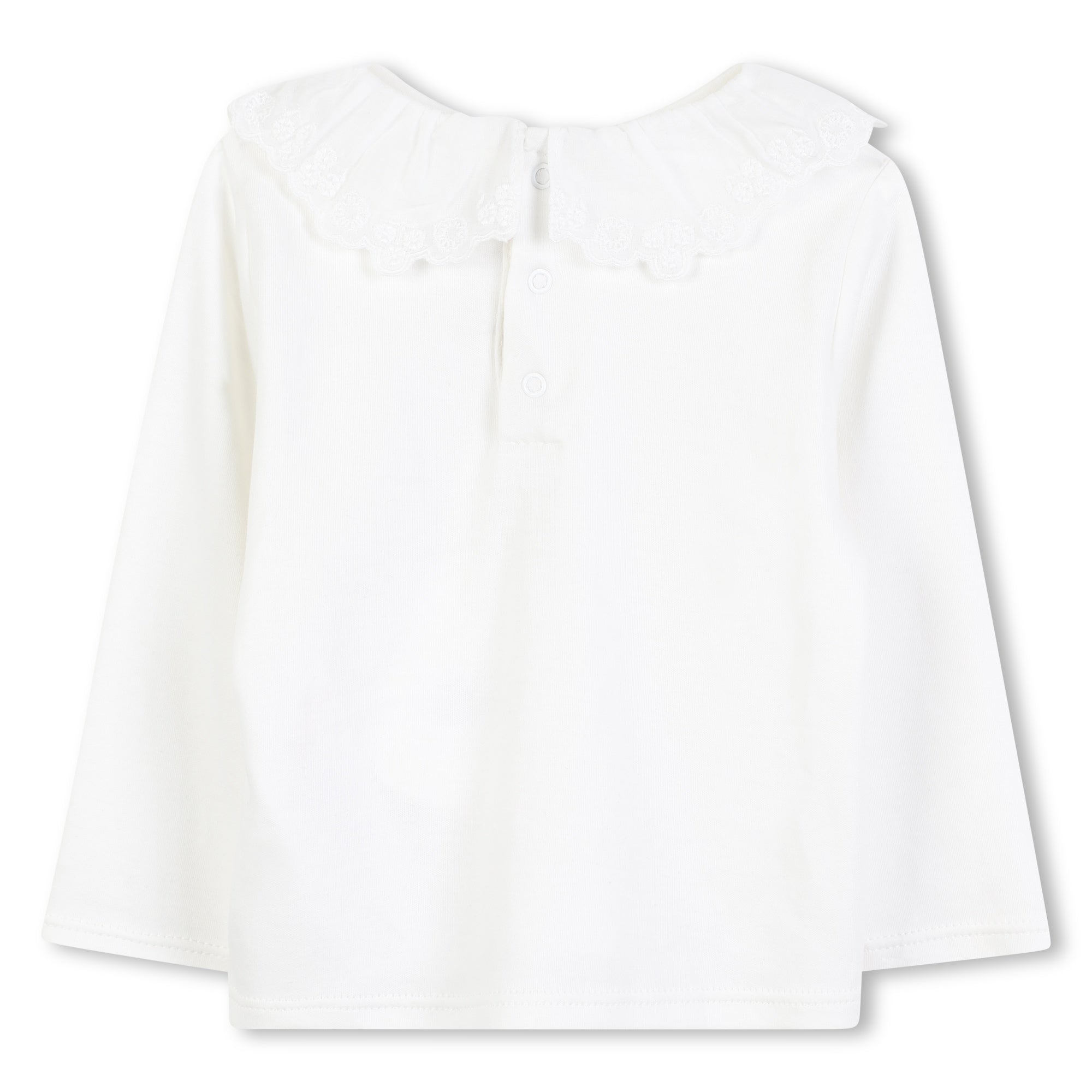 Black Velvet Pinafore Dress with White Top Two Piece Set Chloé